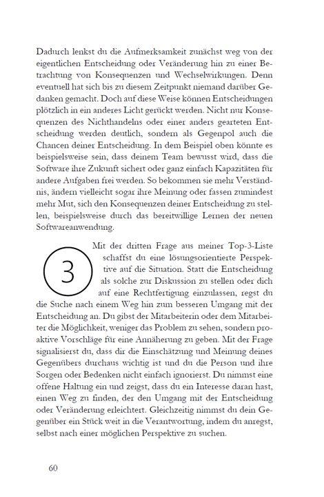Beispielinhalt (Bild) Systemische Fragetechniken gekonnt im Business-Alltag anwenden | Besser führen & kommunizieren mit dem Praxisbuch für Fach- & Führungskräfte