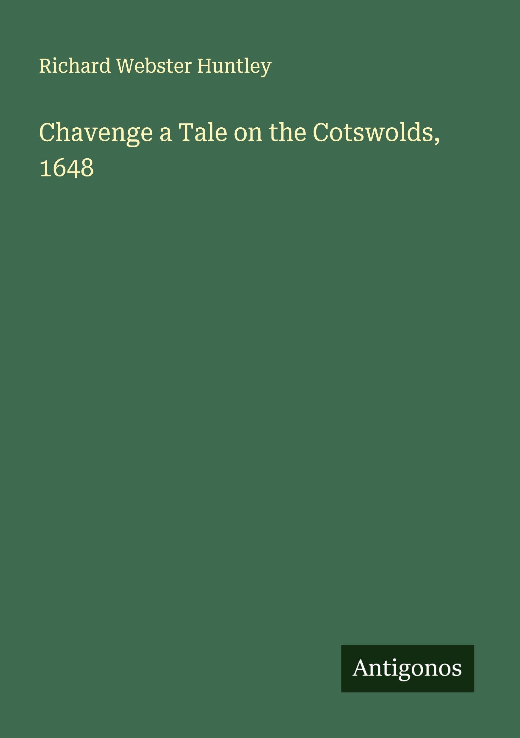 Vorderes Coverbild Chavenge a Tale on the Cotswolds, 1648