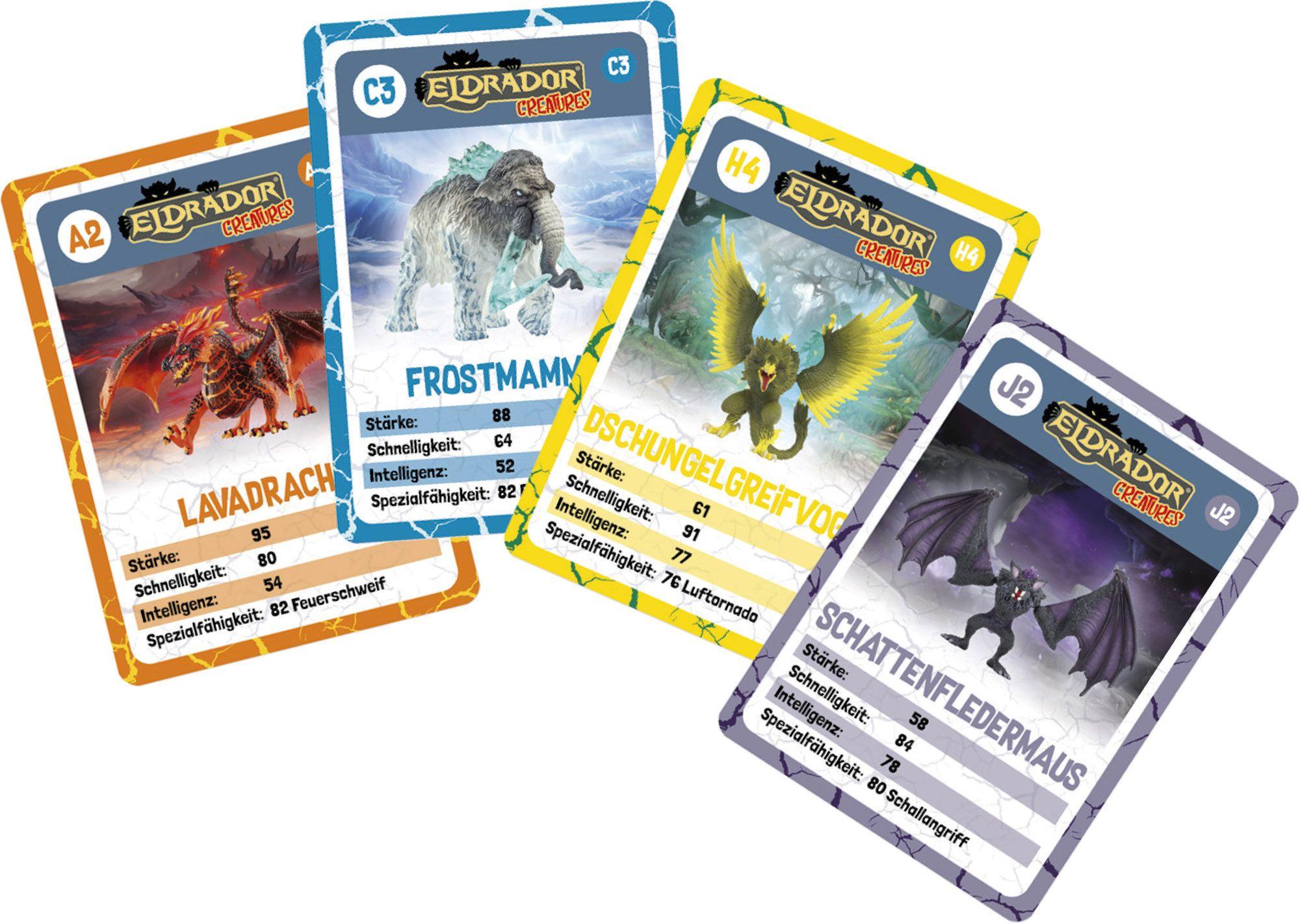 Beispielinhalt (Bild) Schleich, Eldrador, Das Kartenspiel