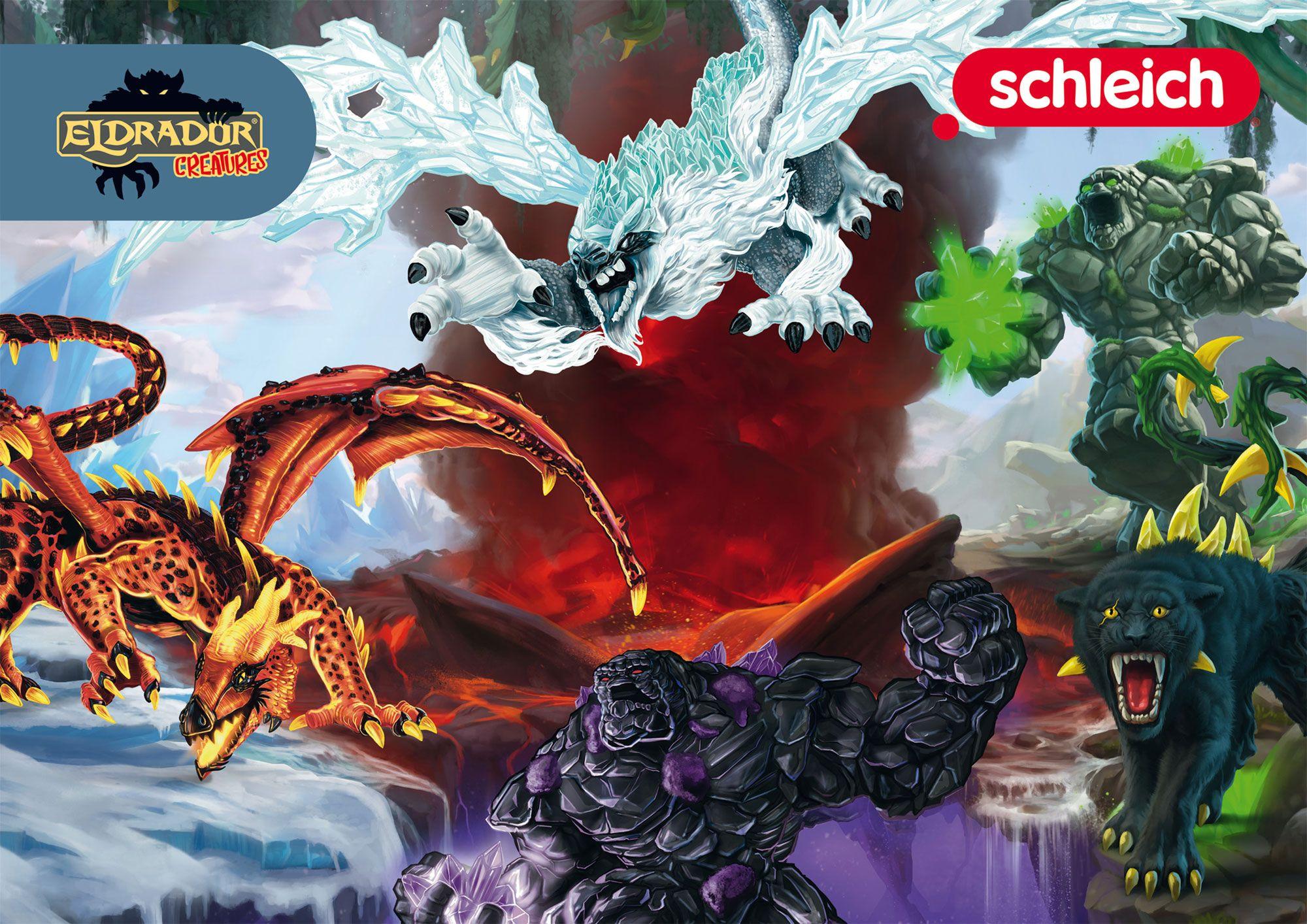 Beispielinhalt (Bild) Schleich, Eldrador, Das Kartenspiel