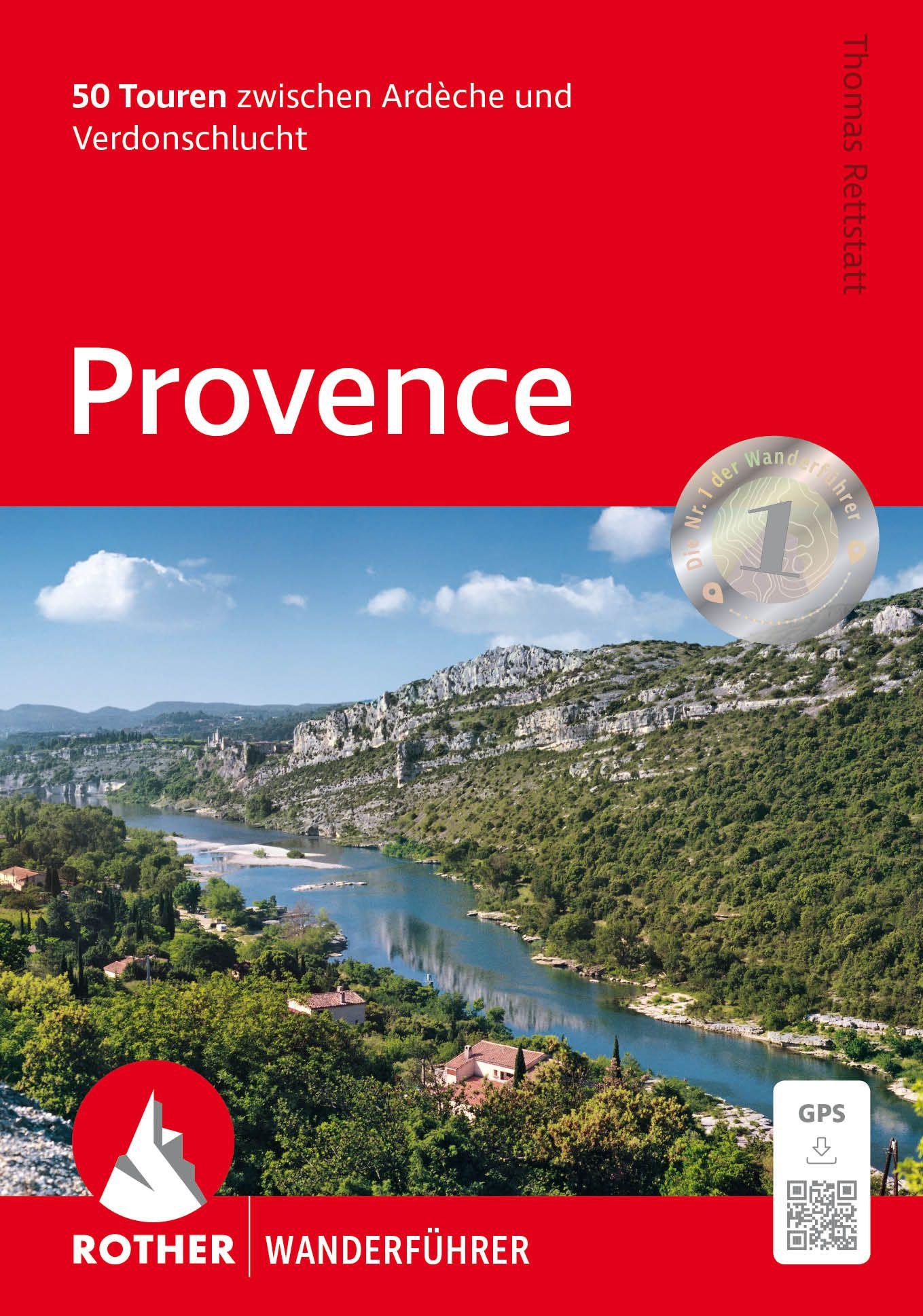 Vorderes Coverbild Provence, Rother Wanderführer