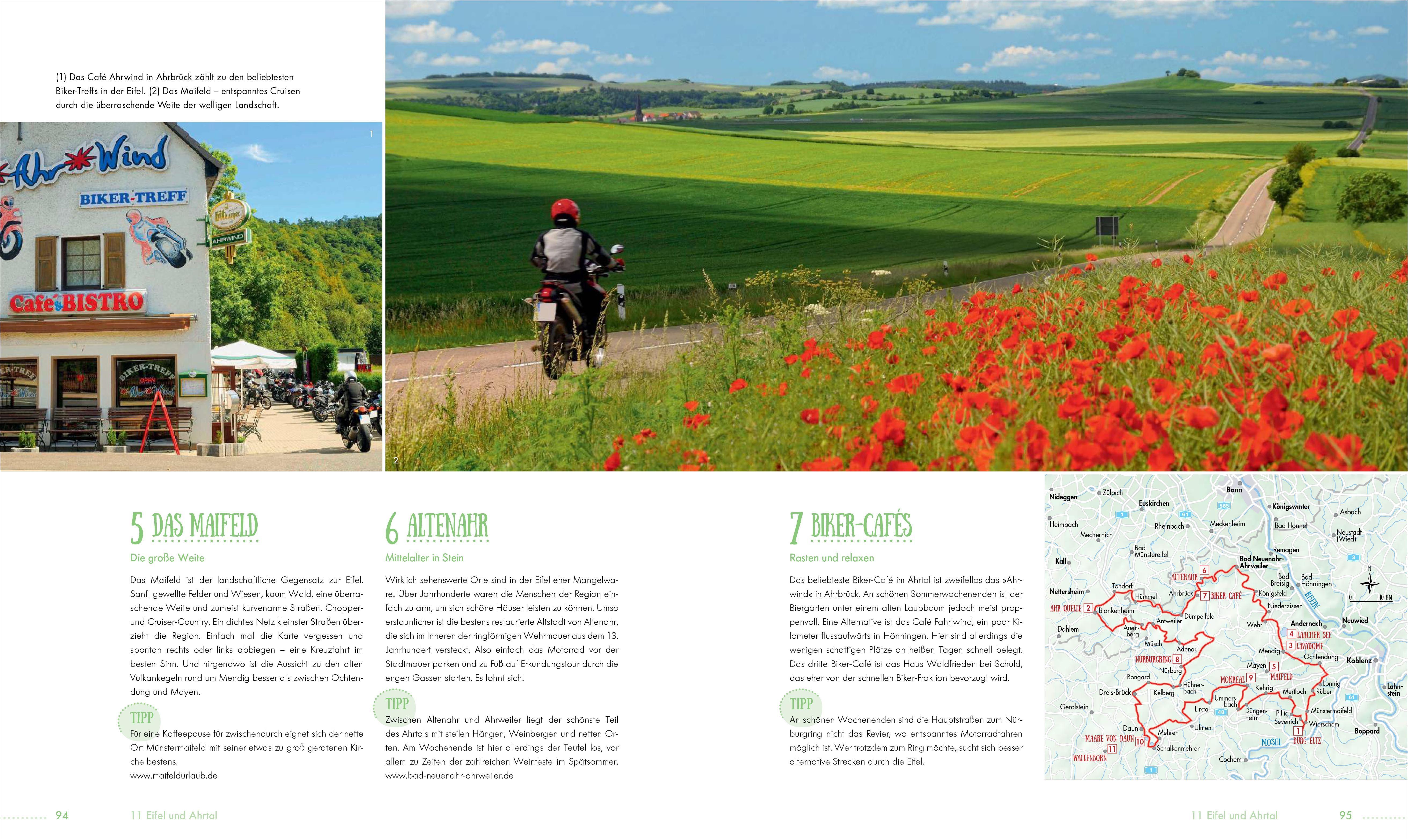 Beispielinhalt (Bild) Sommer, Sonne, Kurvenzeit