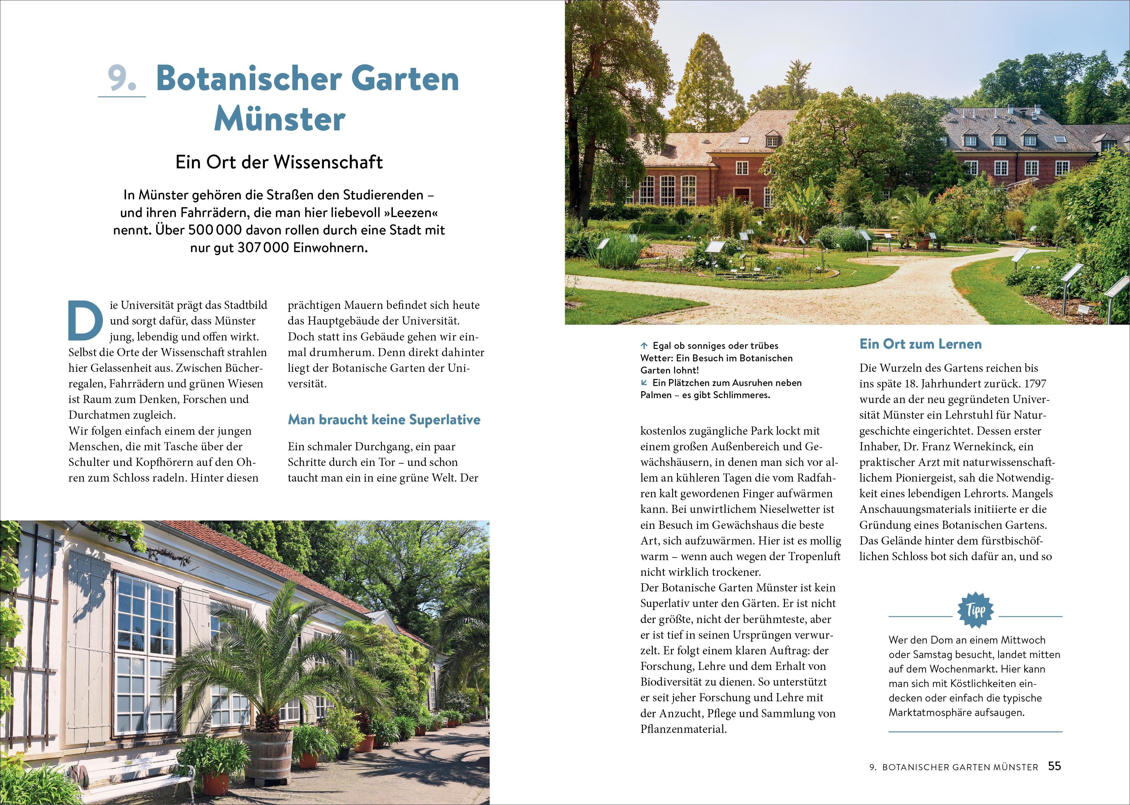Beispielinhalt (Bild) Gartenreisen - Botanische Gärten und Parks in Deutschland