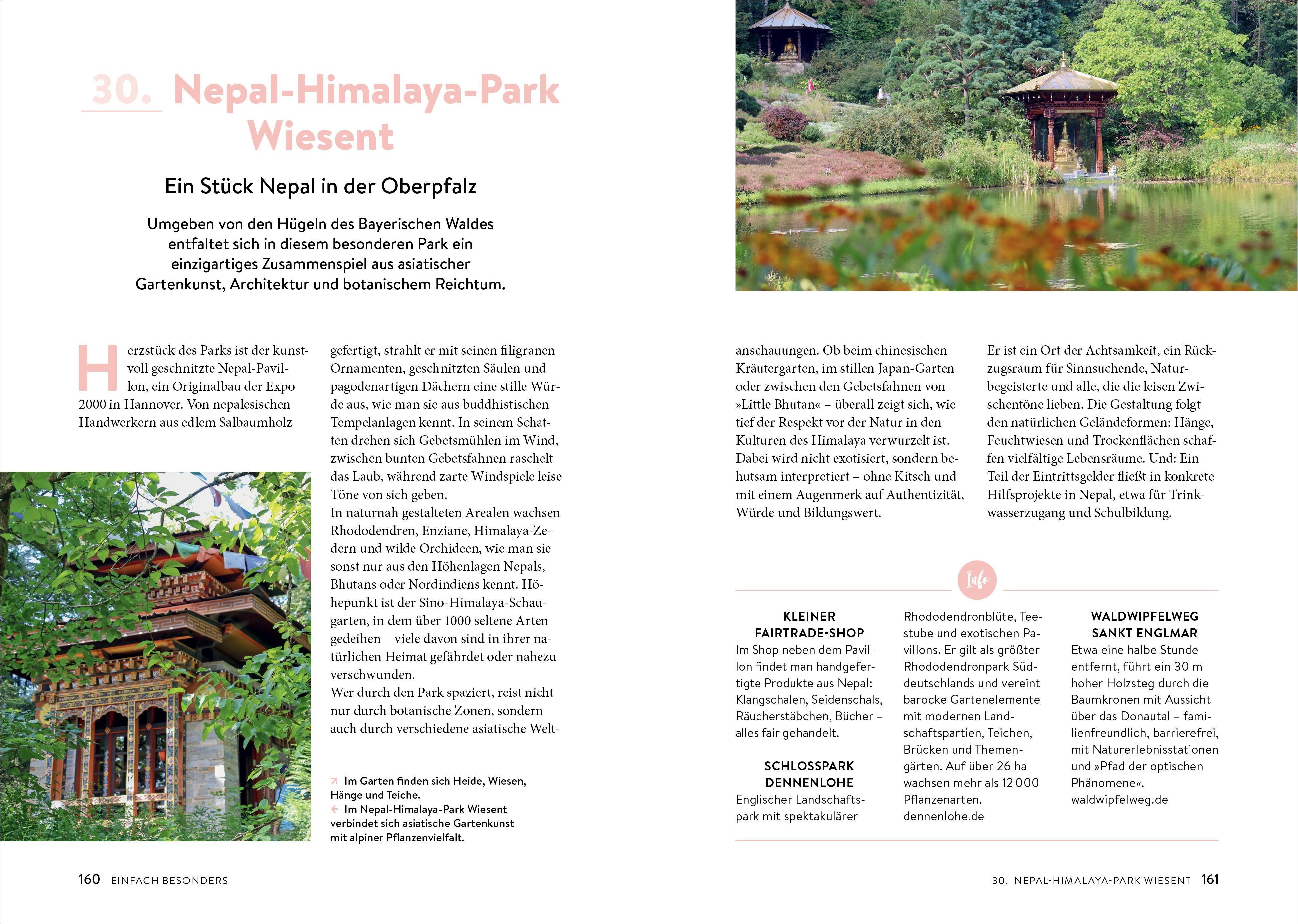 Beispielinhalt (Bild) Gartenreisen - Botanische Gärten und Parks in Deutschland