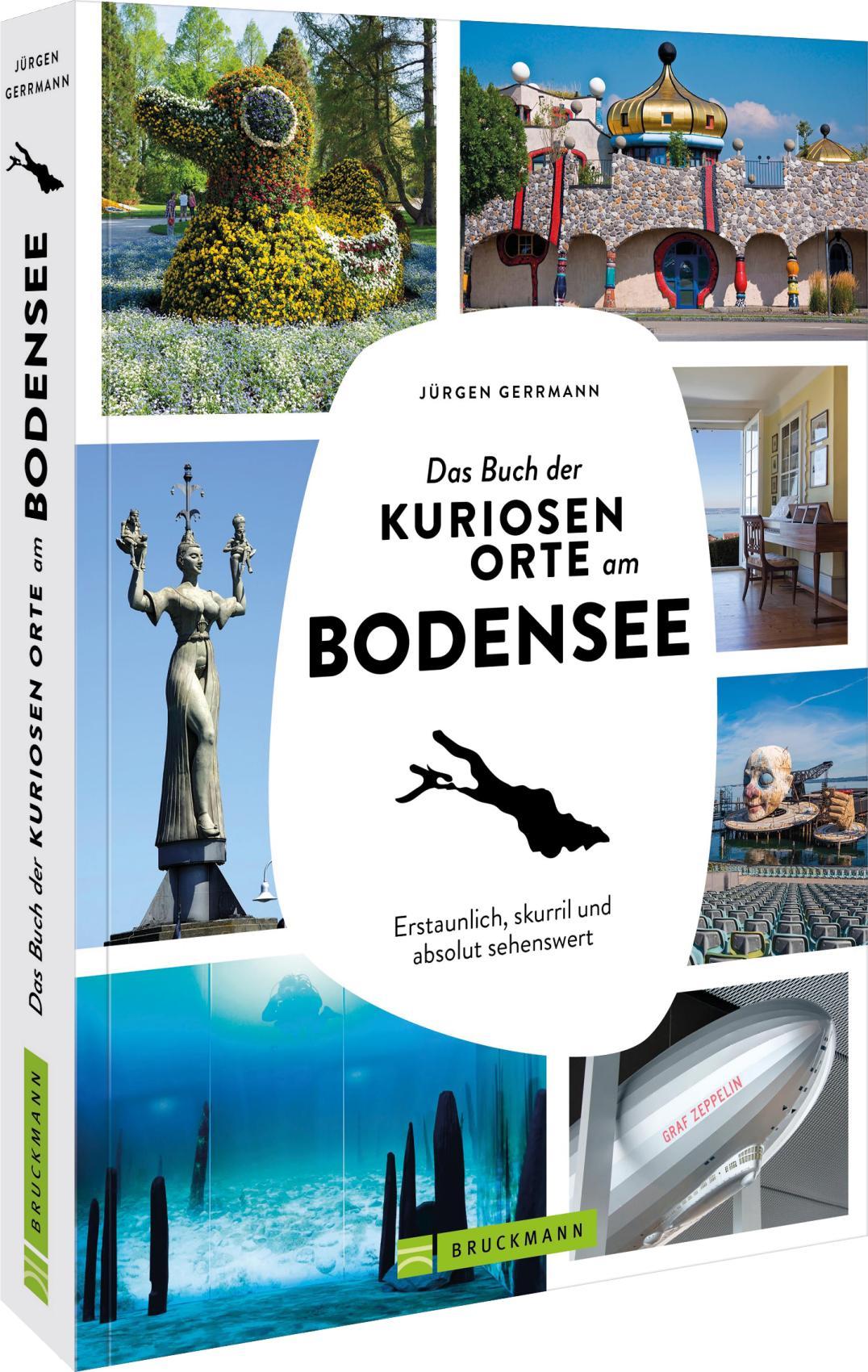 Vorderes Coverbild Das Buch der kuriosen Orte am Bodensee