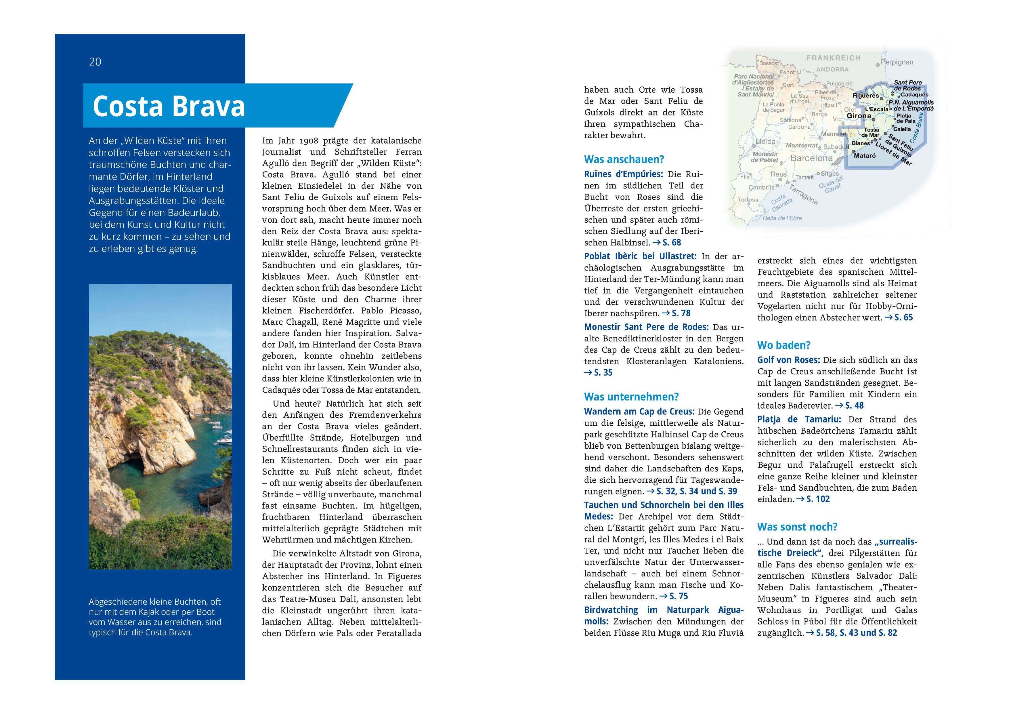 Beispielinhalt (Bild) MICHAEL MÜLLER REISEFÜHRER Katalonien