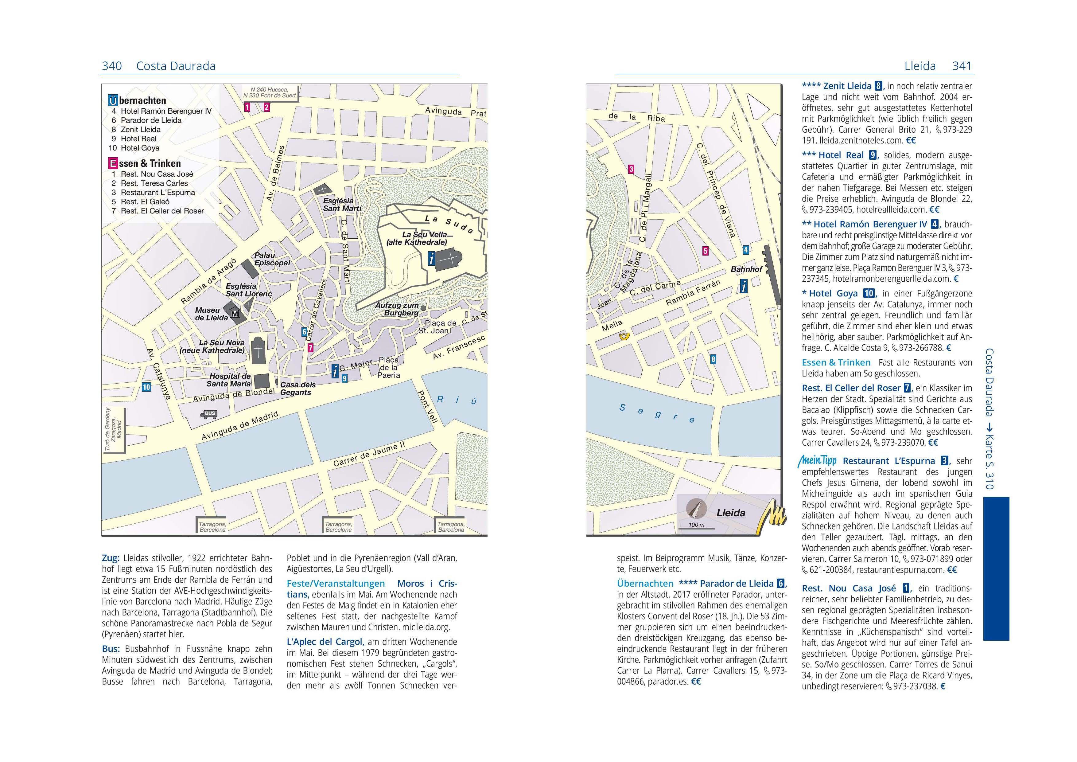 Beispielinhalt (Bild) MICHAEL MÜLLER REISEFÜHRER Katalonien