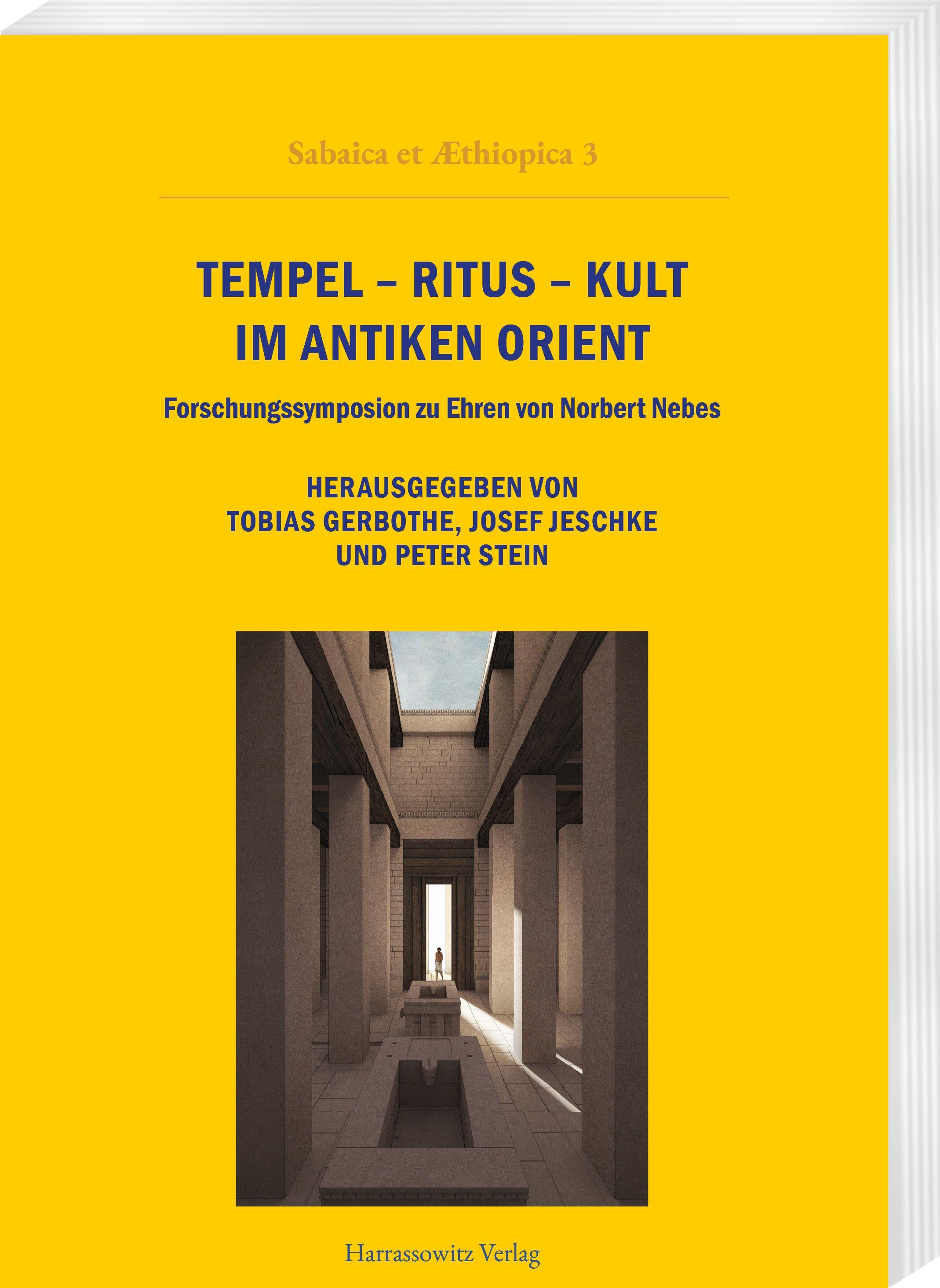 Vorderes Coverbild Tempel - Ritus - Kult im Antiken Orient