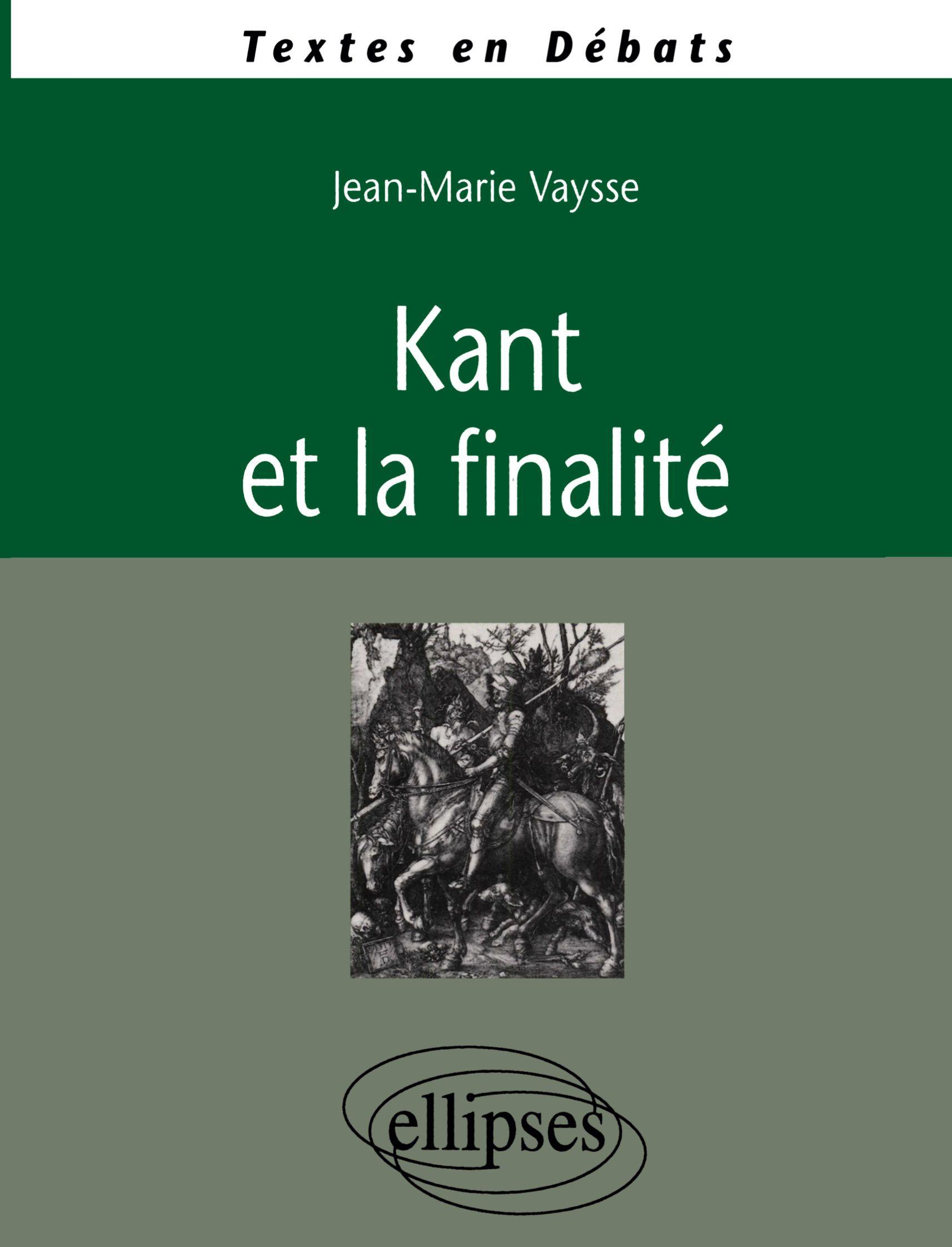 Vorderes Coverbild Kant et la finalité