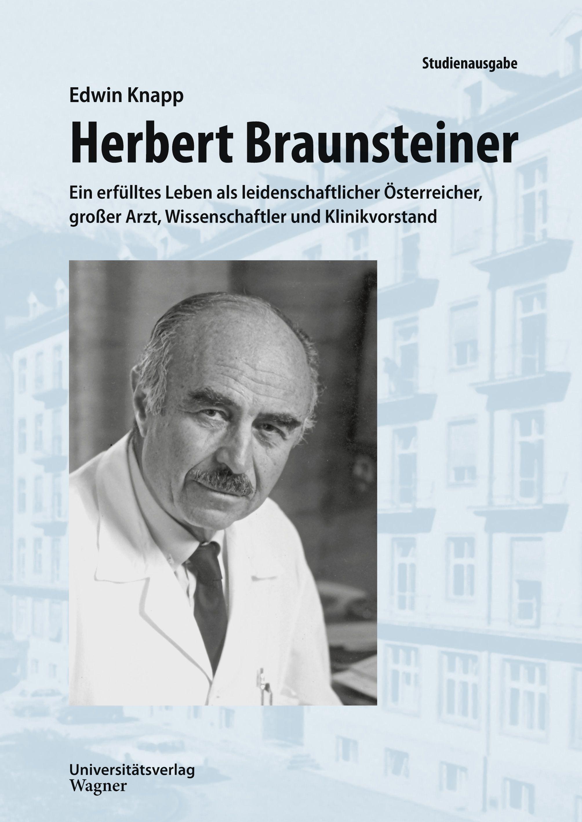 Vorderes Coverbild Herbert Braunsteiner