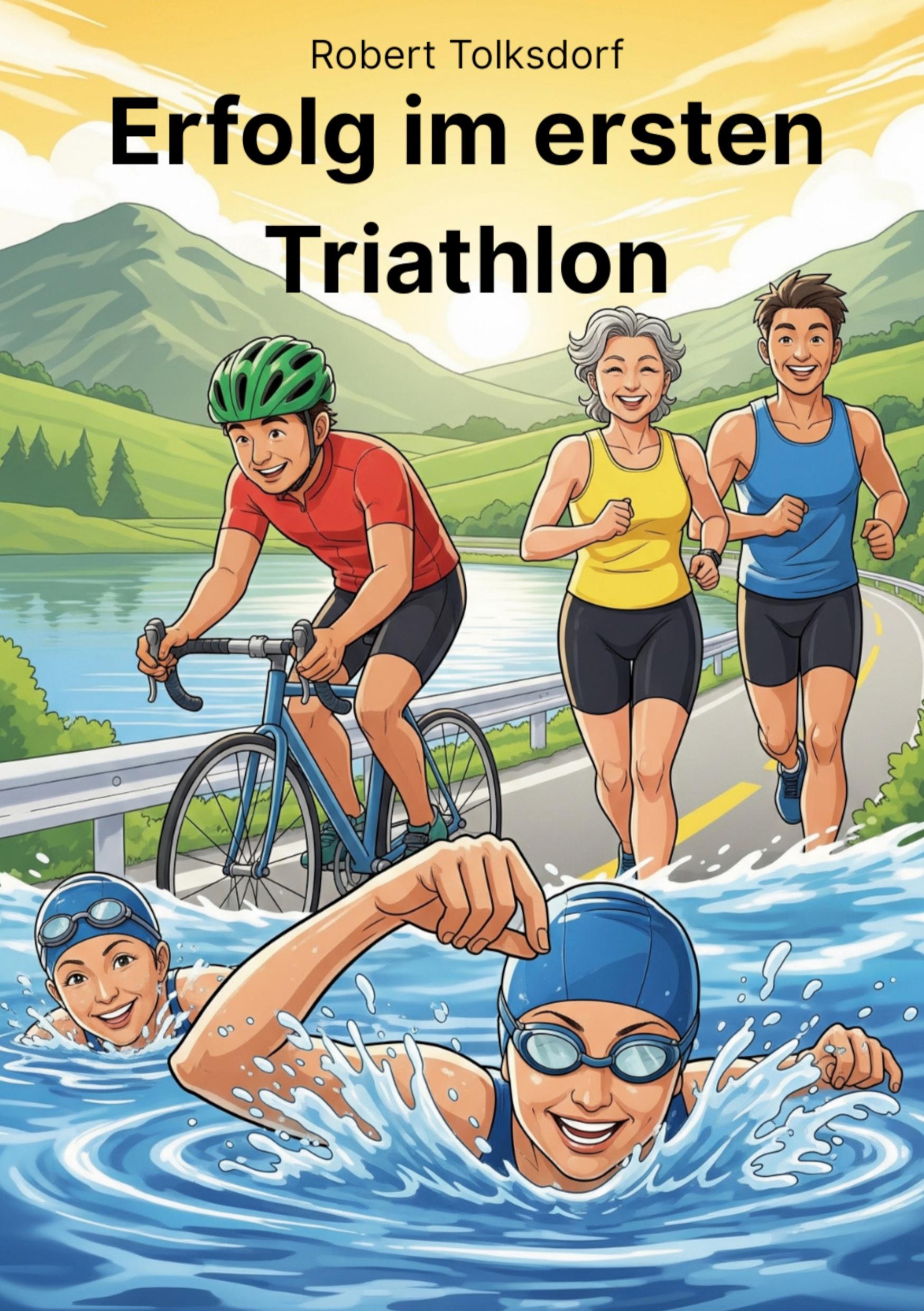 Vorderes Coverbild Erfolg im ersten Triathlon