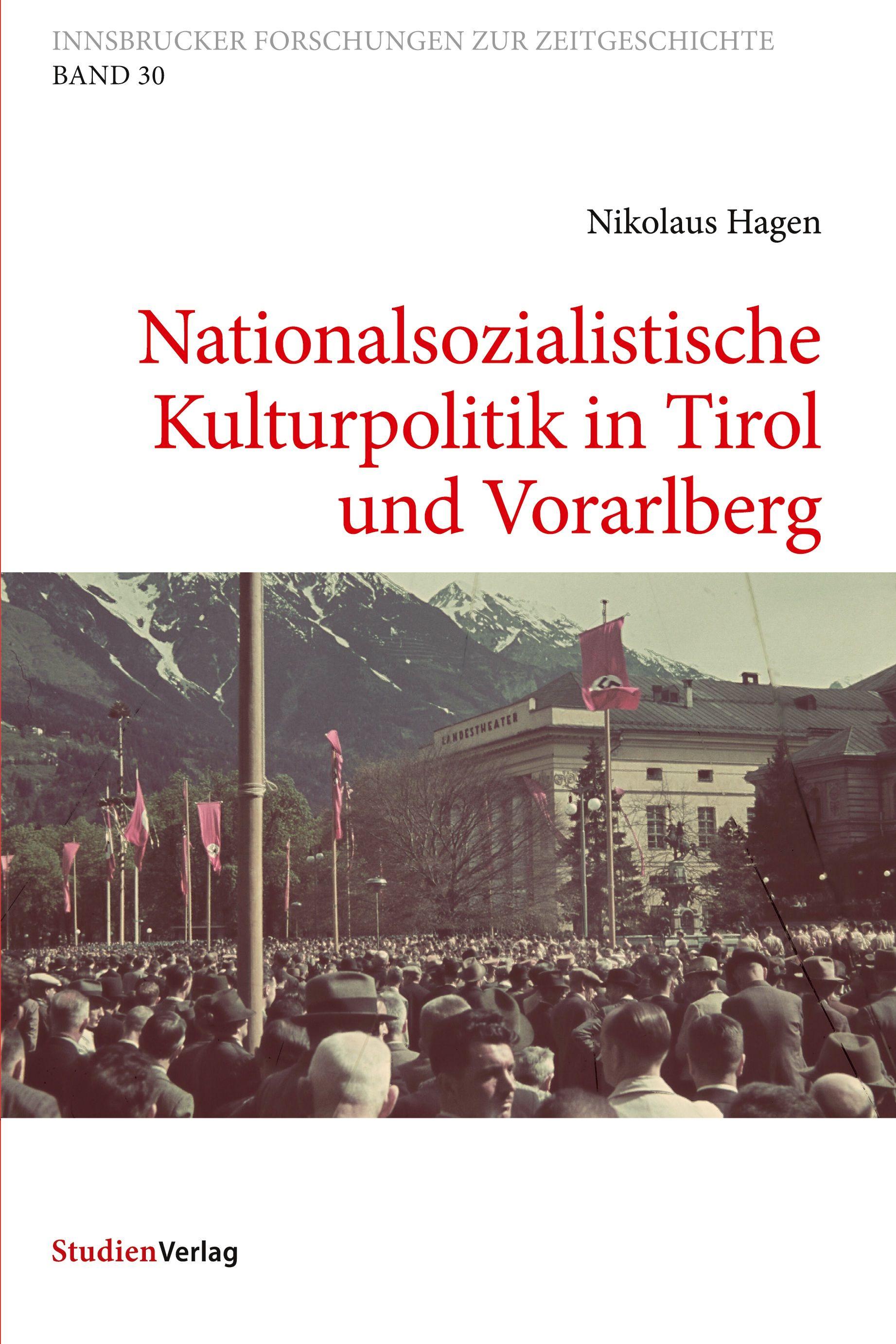 Vorderes Coverbild Nationalsozialistische Kulturpolitik in Tirol und Vorarlberg