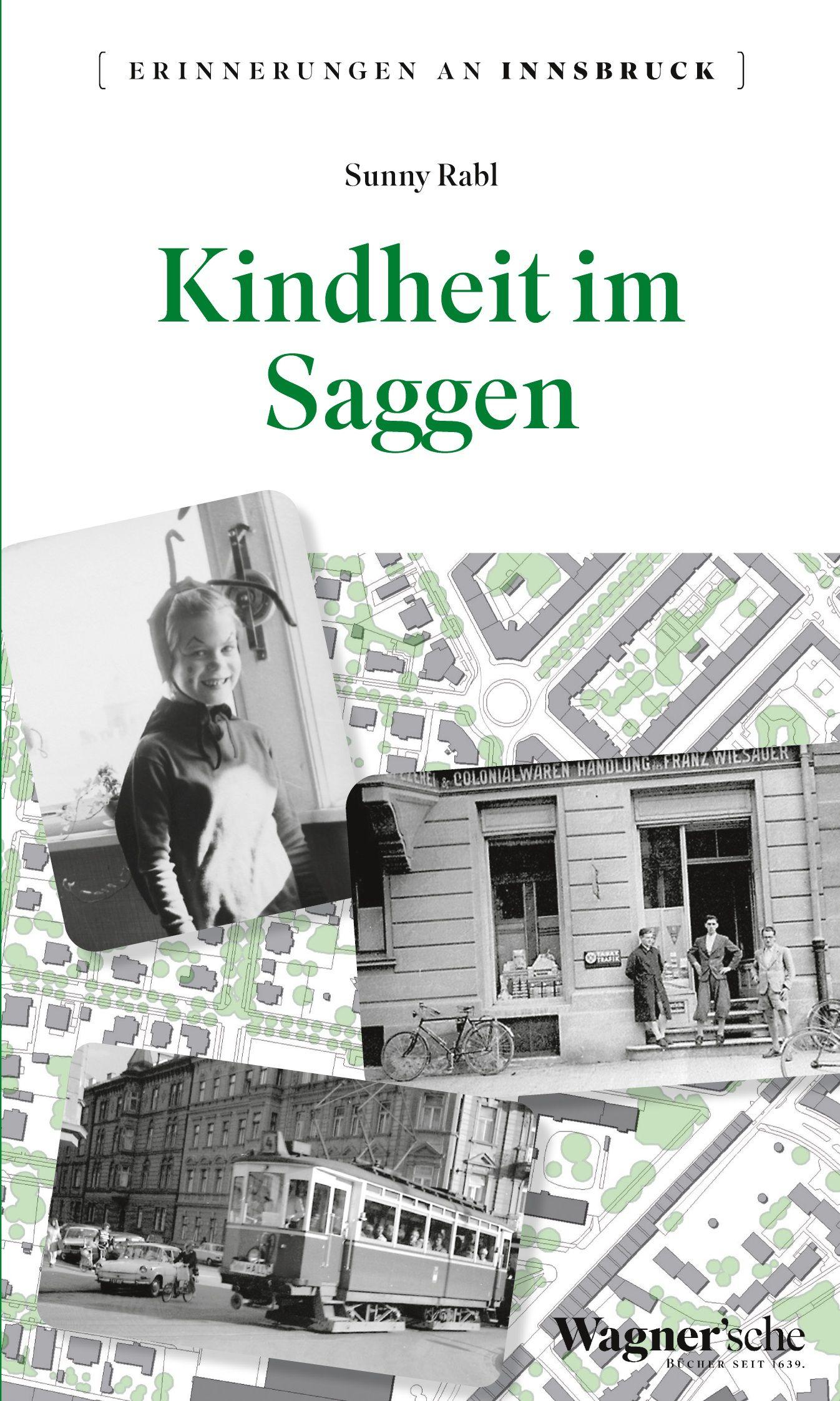 Vorderes Coverbild Kindheit im Saggen