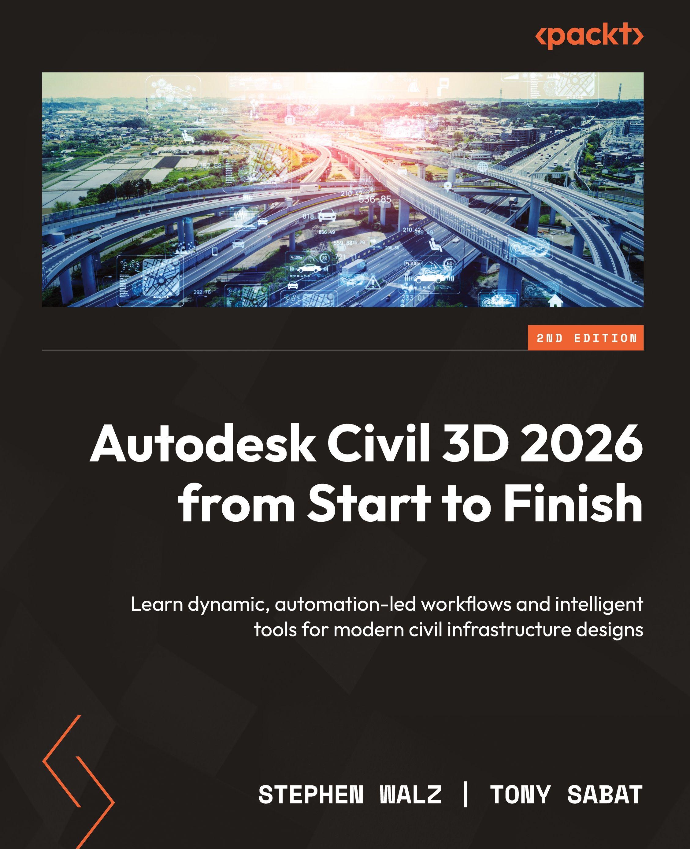 Vorderes Coverbild Autodesk Civil 3D 2026 from Start to Finish - Second Edition