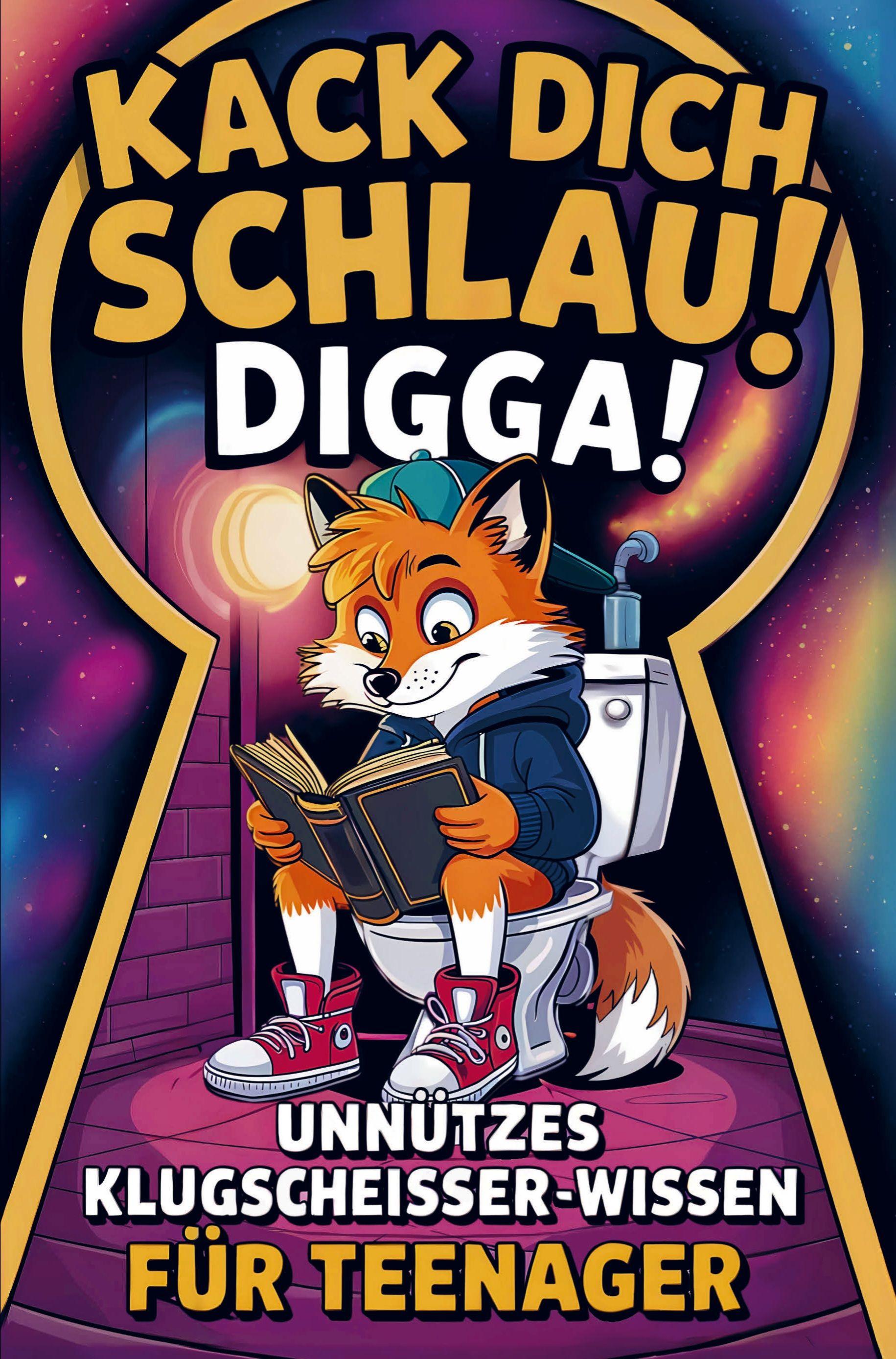 Vorderes Coverbild Kack dich schlau, Digga! Unnützes Klugscheißer-Wissen für Teenager