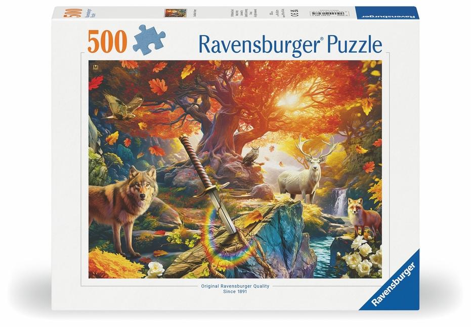 Vorderes Coverbild Excalibur Forest 500 PC Puzzle
