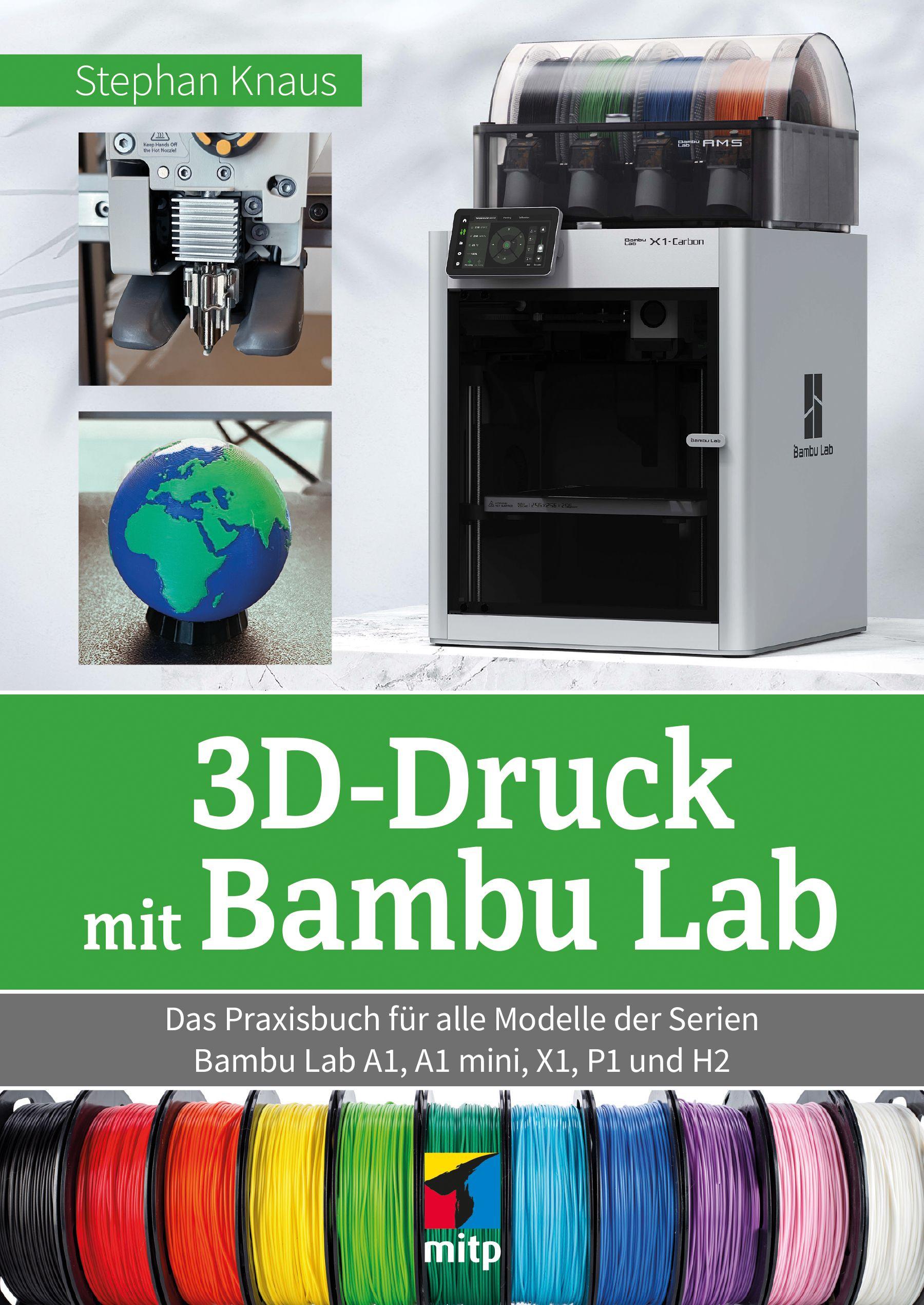 Vorderes Coverbild 3D-Druck mit  Bambu Lab