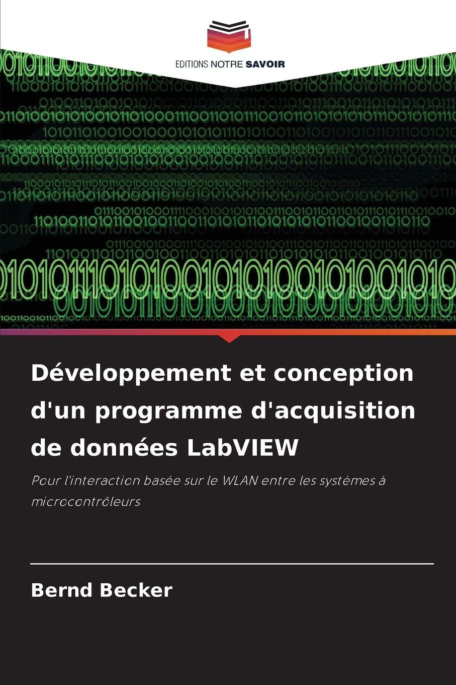 Vorderes Coverbild Développement et conception d'un programme d'acquisition de données LabVIEW