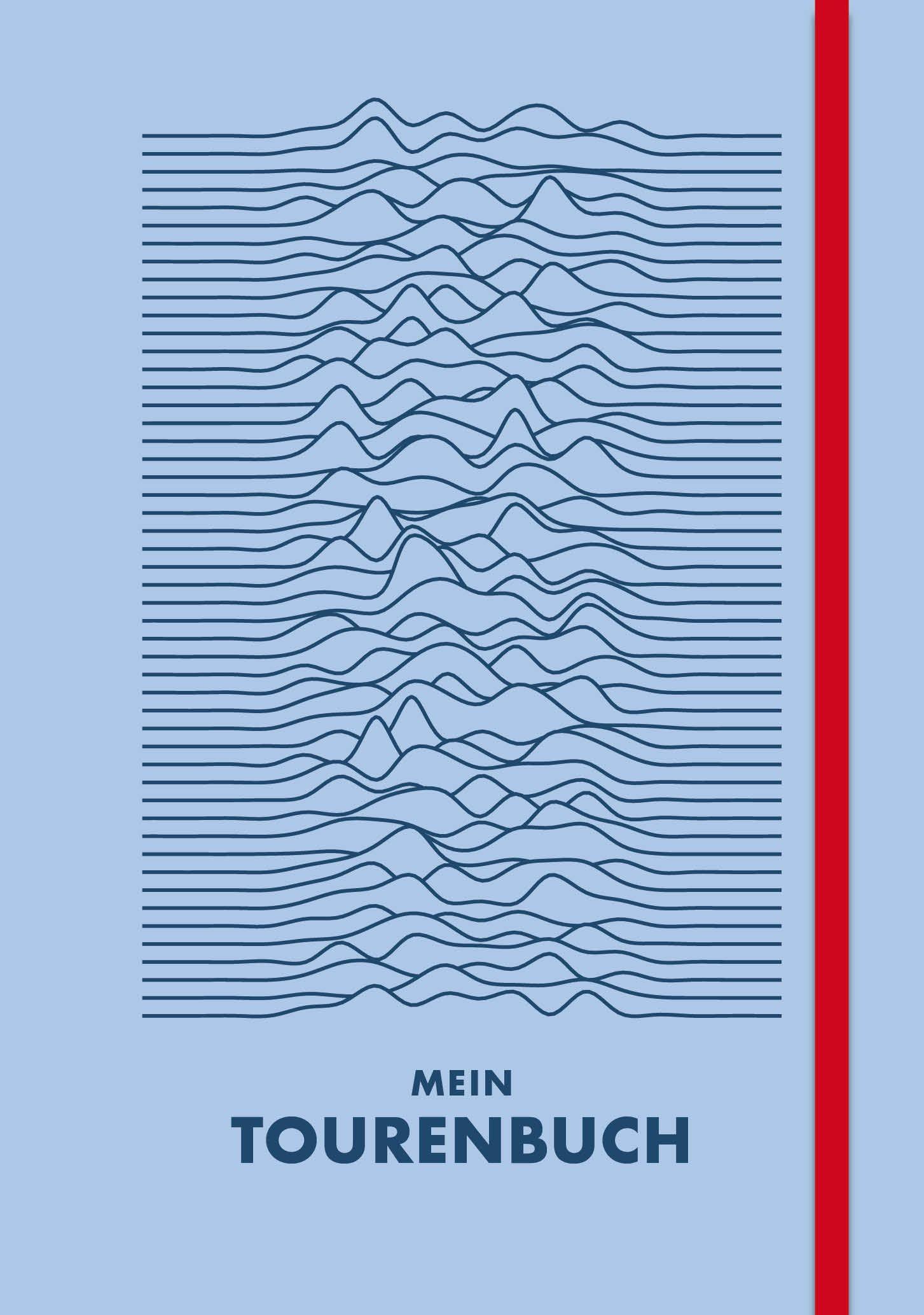 Vorderes Coverbild Mein Tourenbuch (Farbe: blau)
