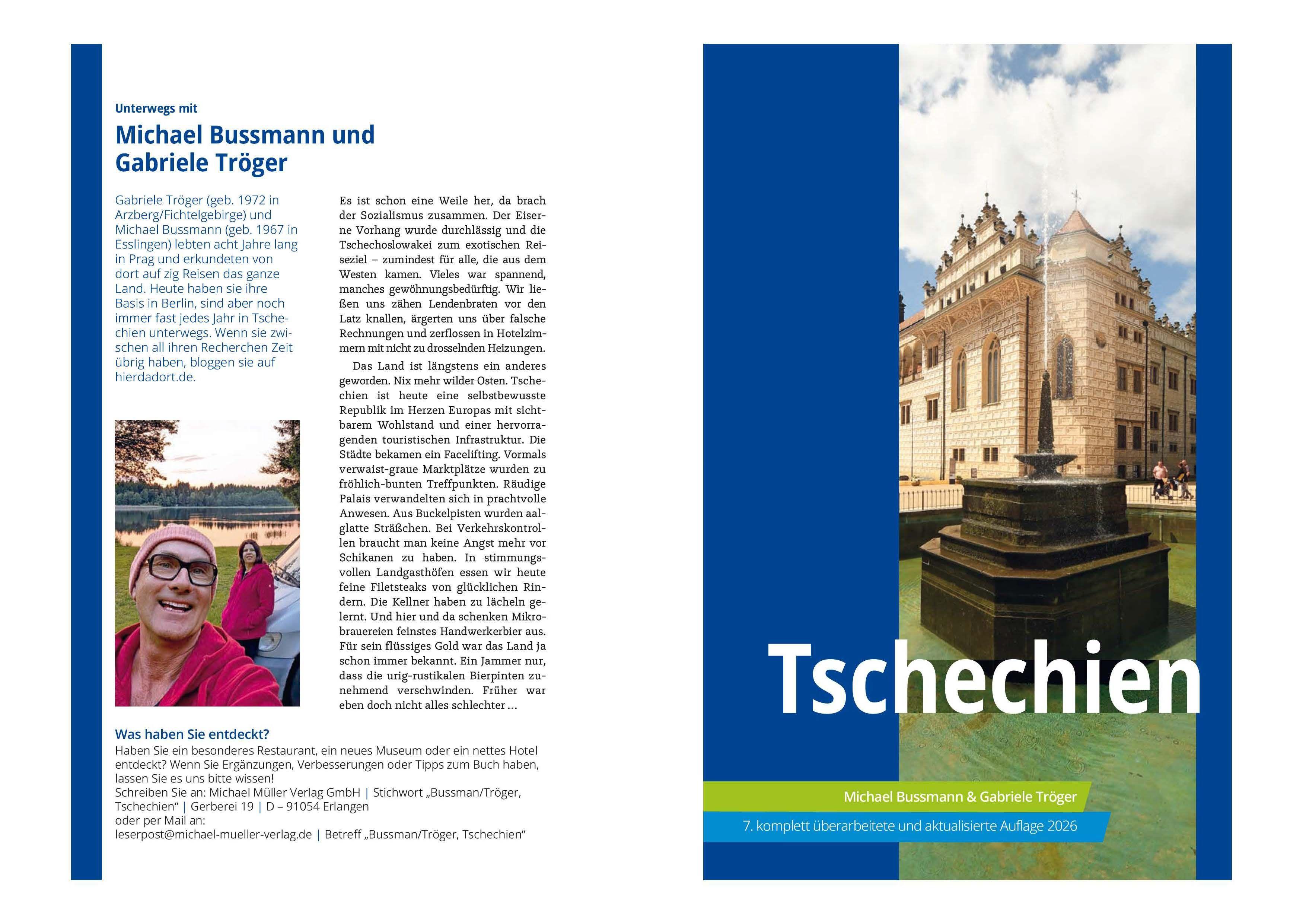 Beispielinhalt (Bild) MICHAEL MÜLLER REISEFÜHRER Tschechien