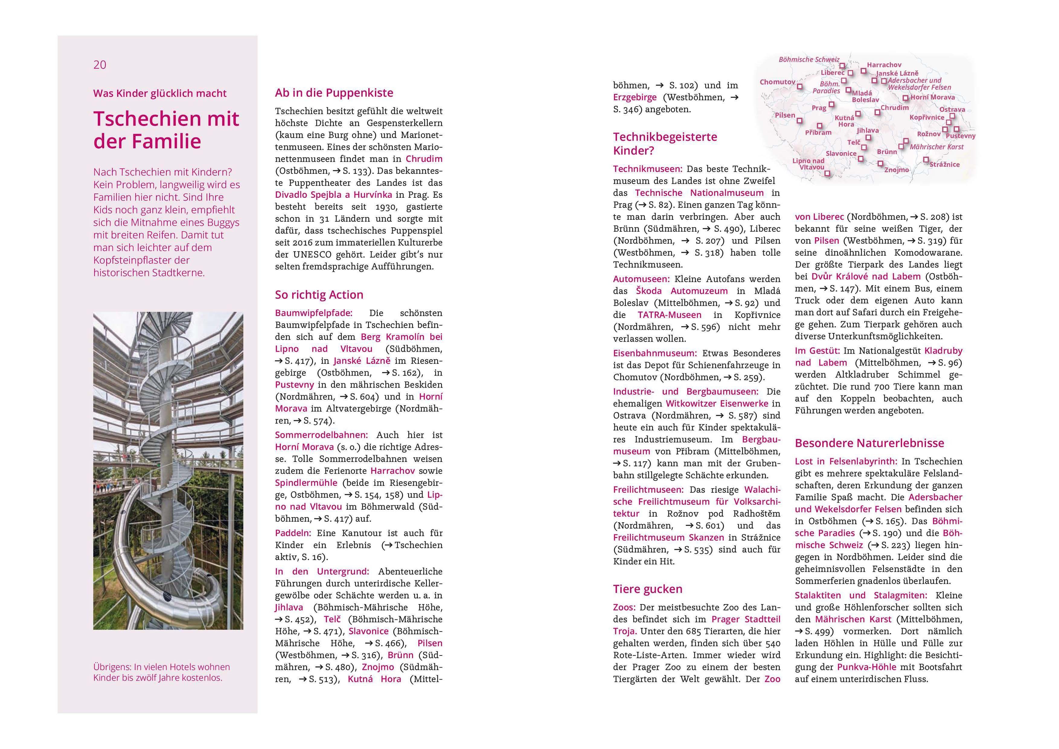 Beispielinhalt (Bild) MICHAEL MÜLLER REISEFÜHRER Tschechien