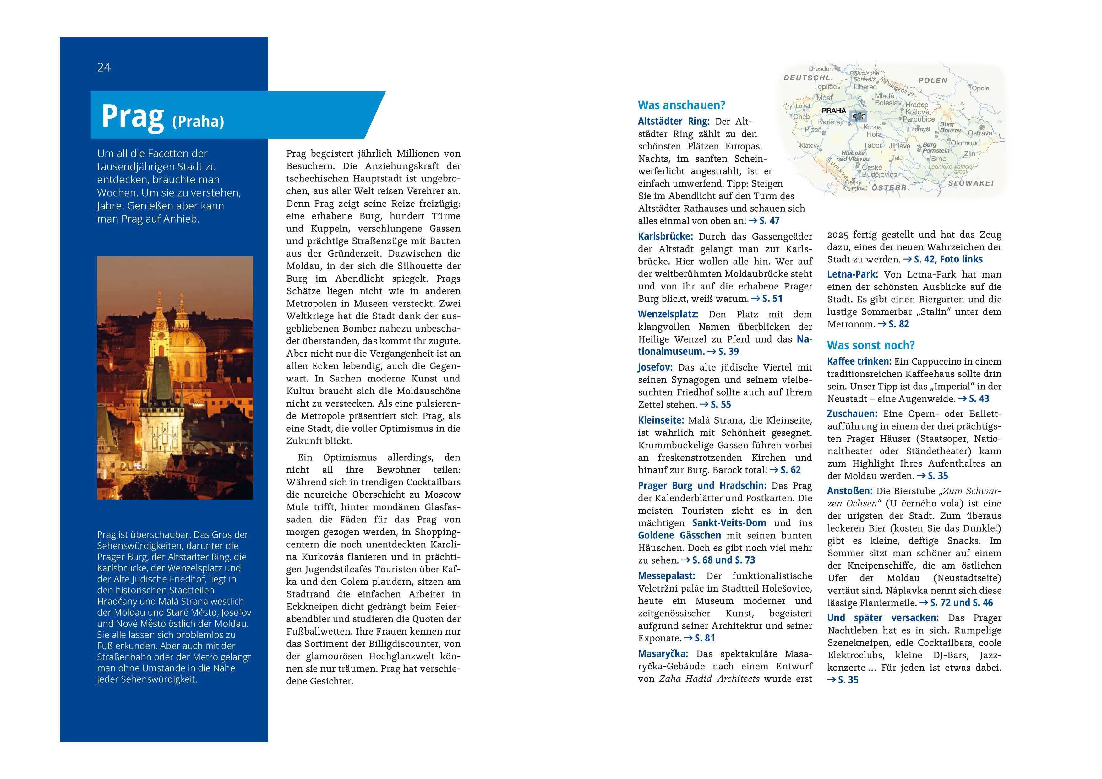 Beispielinhalt (Bild) MICHAEL MÜLLER REISEFÜHRER Tschechien