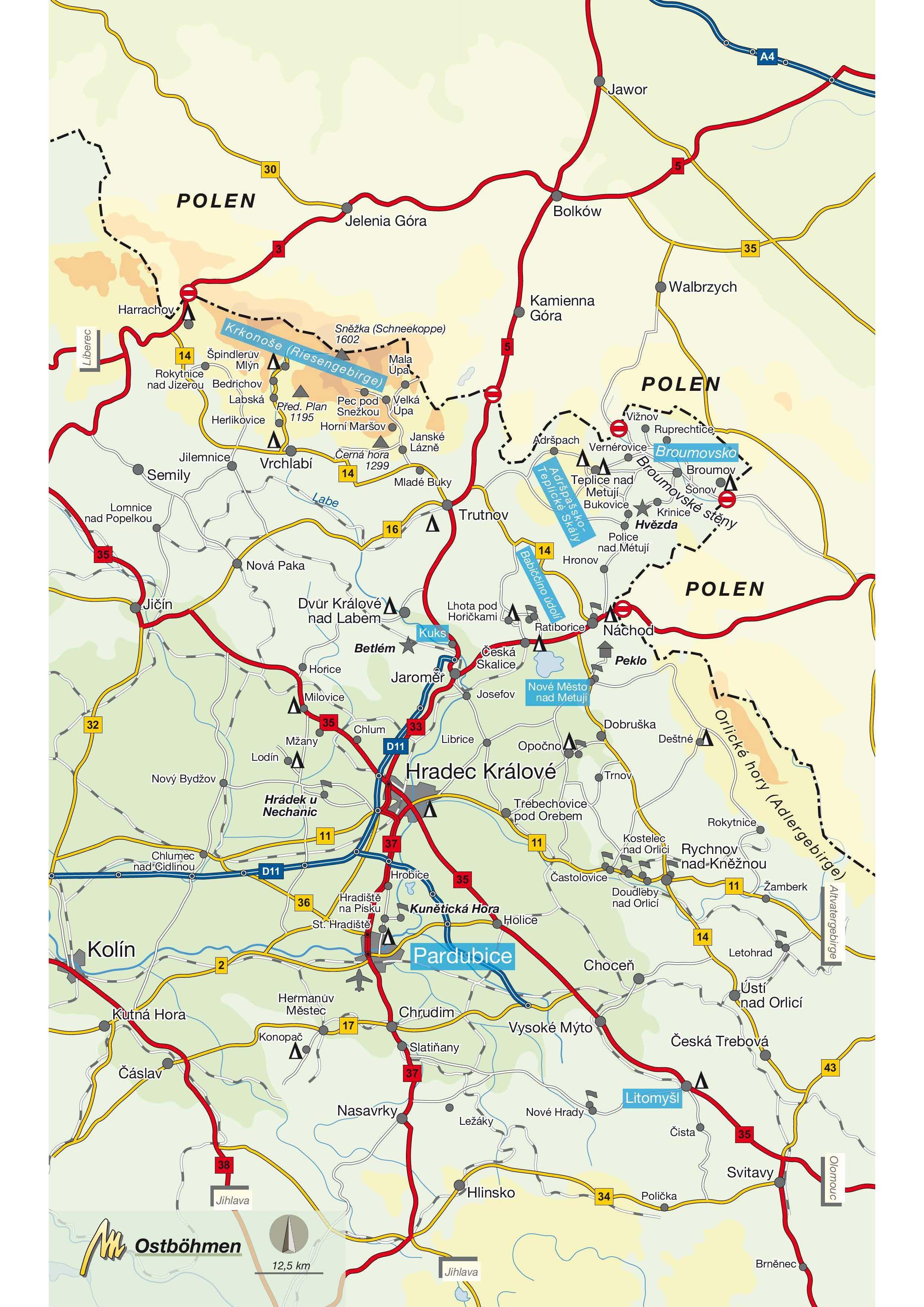 Beispielinhalt (Bild) MICHAEL MÜLLER REISEFÜHRER Tschechien