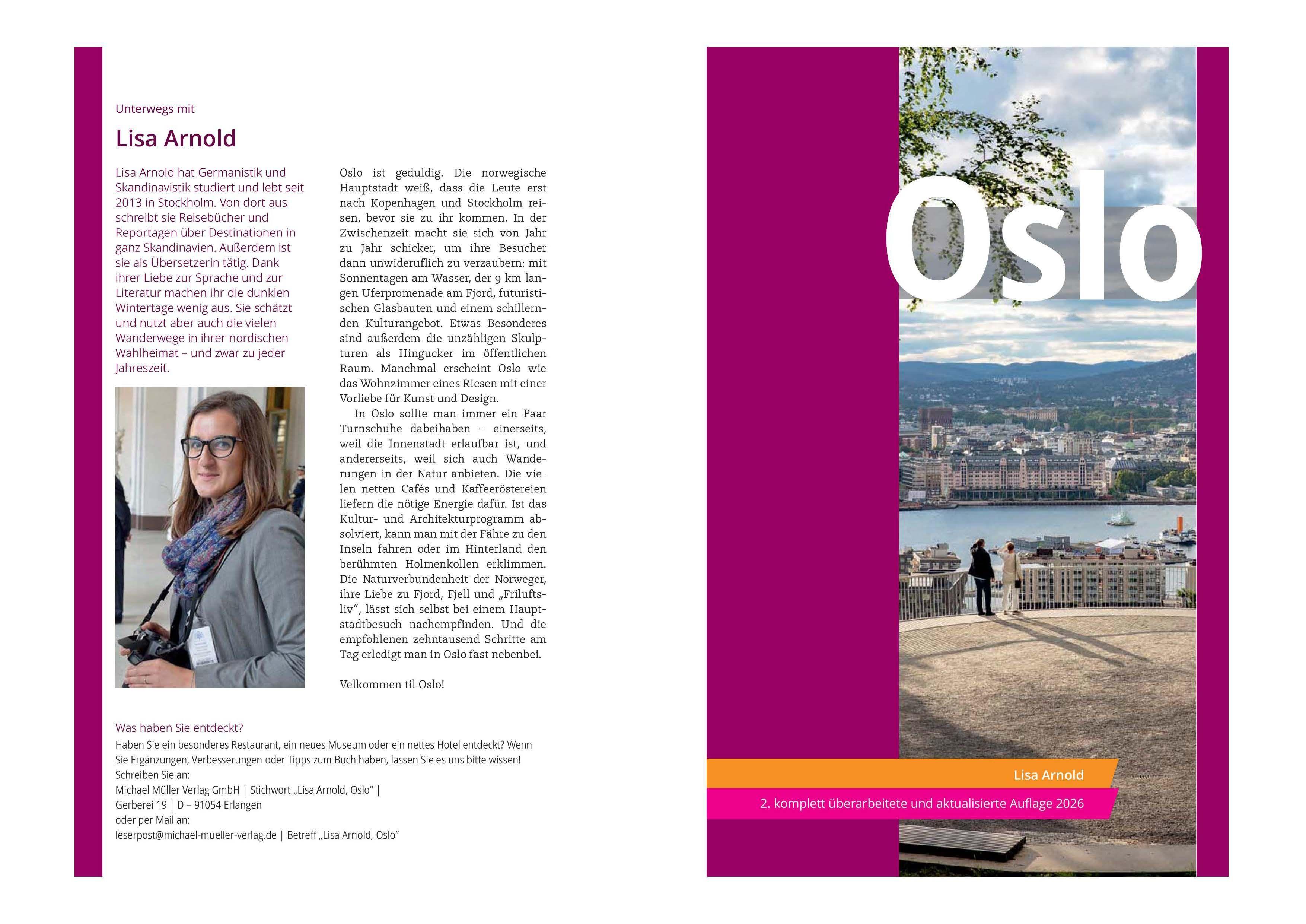 Beispielinhalt (Bild) MICHAEL MÜLLER REISEFÜHRER Oslo MM-City