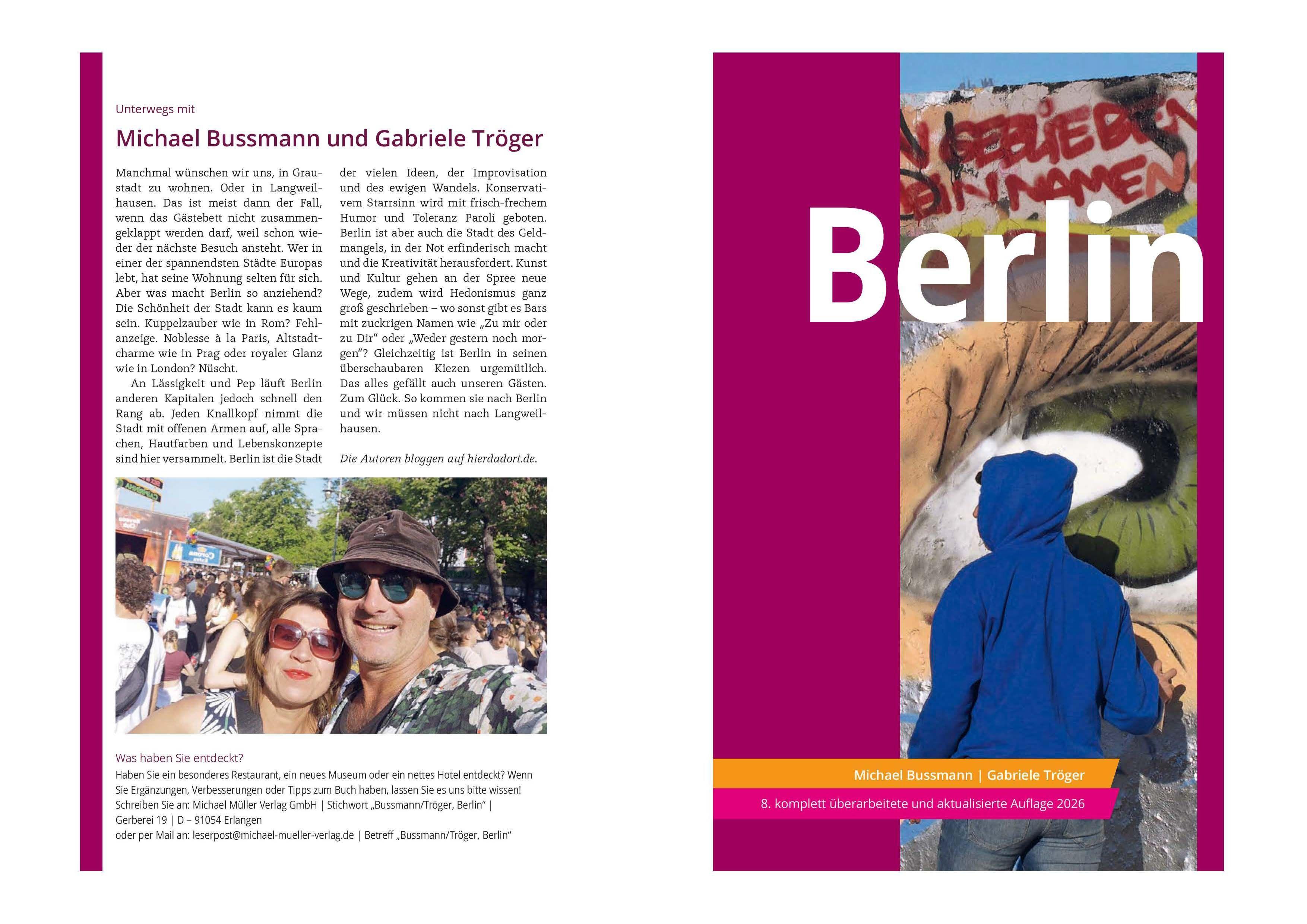 Beispielinhalt (Bild) MICHAEL MÜLLER REISEFÜHRER Berlin MM-City