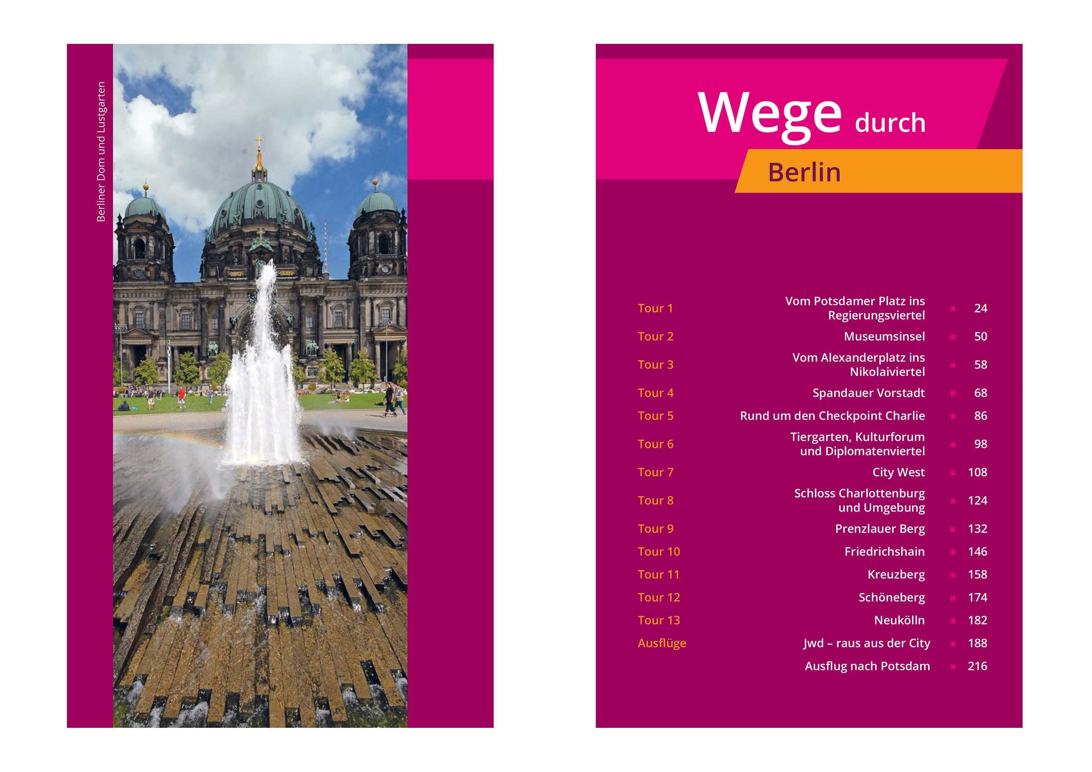 Beispielinhalt (Bild) MICHAEL MÜLLER REISEFÜHRER Berlin MM-City