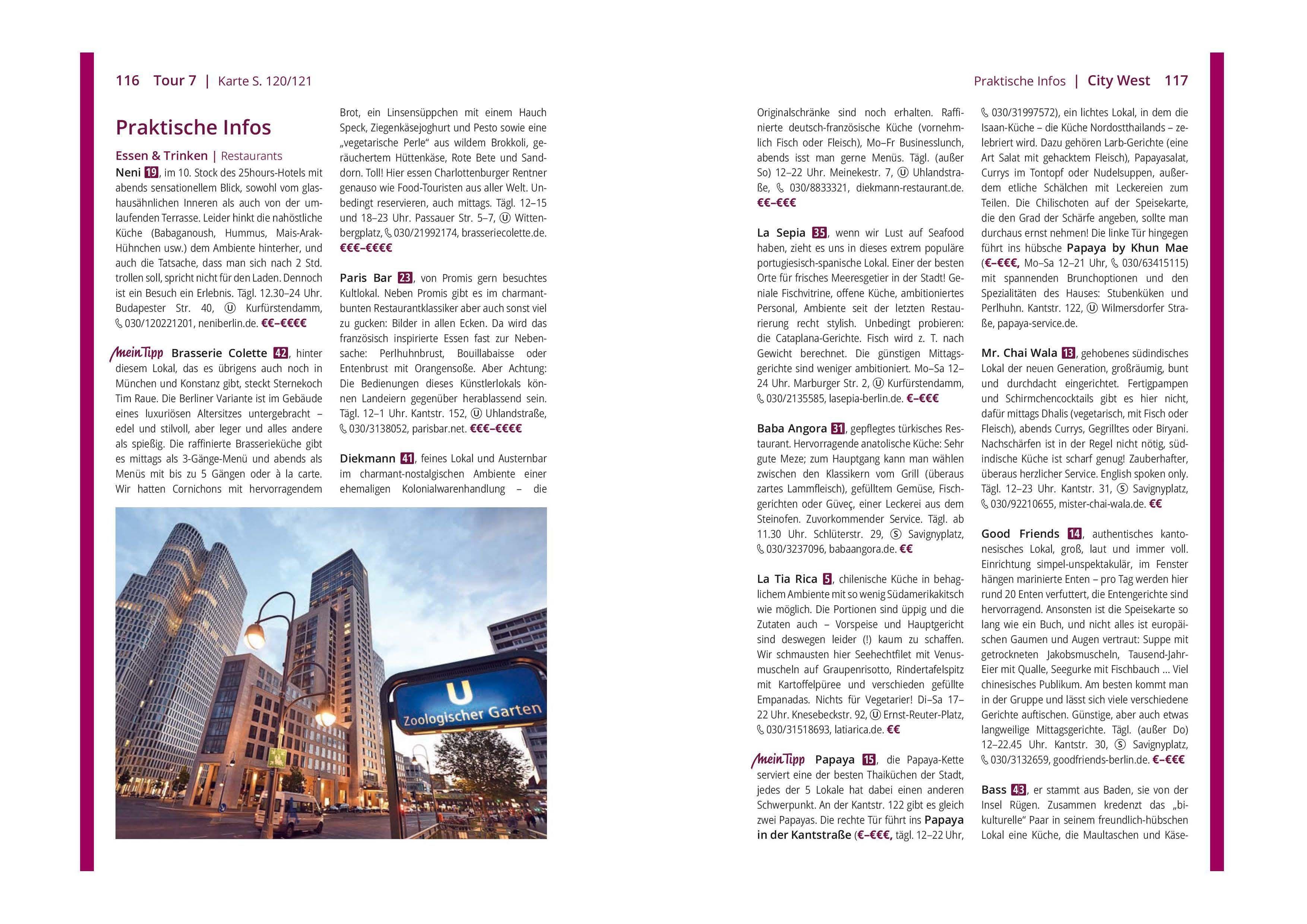 Beispielinhalt (Bild) MICHAEL MÜLLER REISEFÜHRER Berlin MM-City
