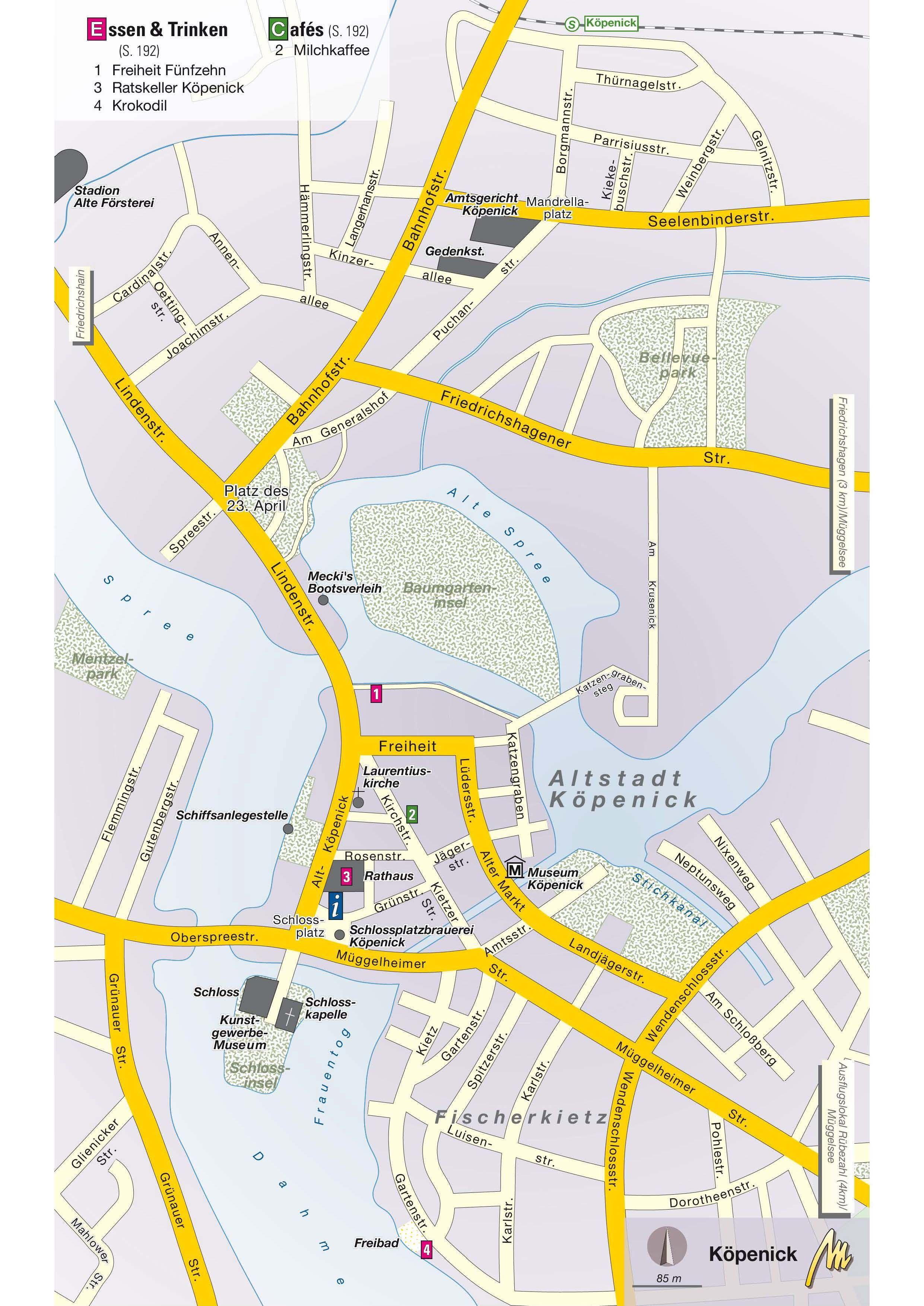 Beispielinhalt (Bild) MICHAEL MÜLLER REISEFÜHRER Berlin MM-City