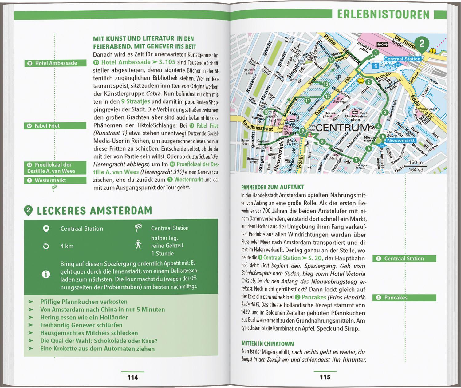 Beispielinhalt (Bild) MARCO POLO Reiseführer Amsterdam