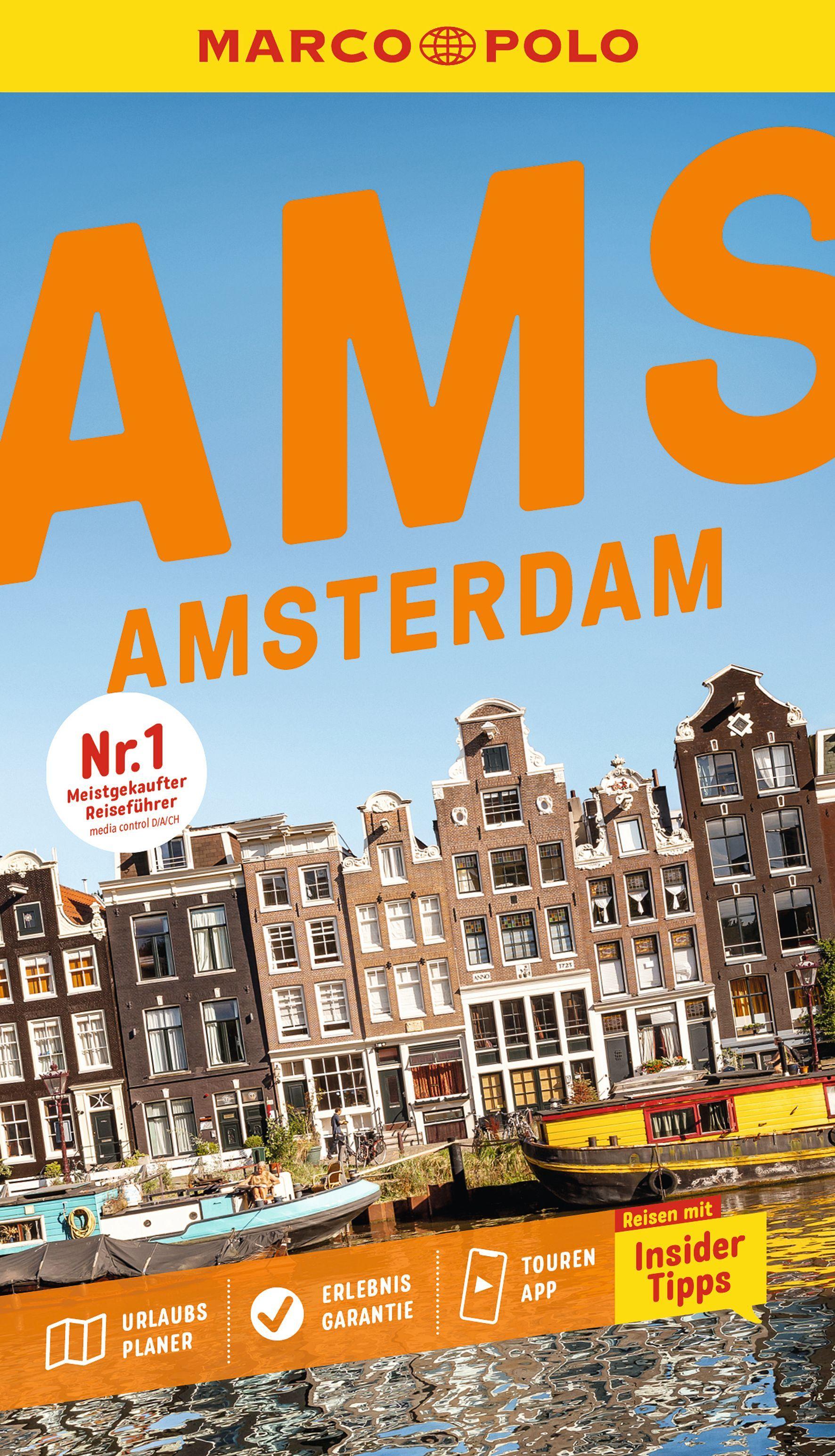 Vorderes Coverbild MARCO POLO Reiseführer Amsterdam