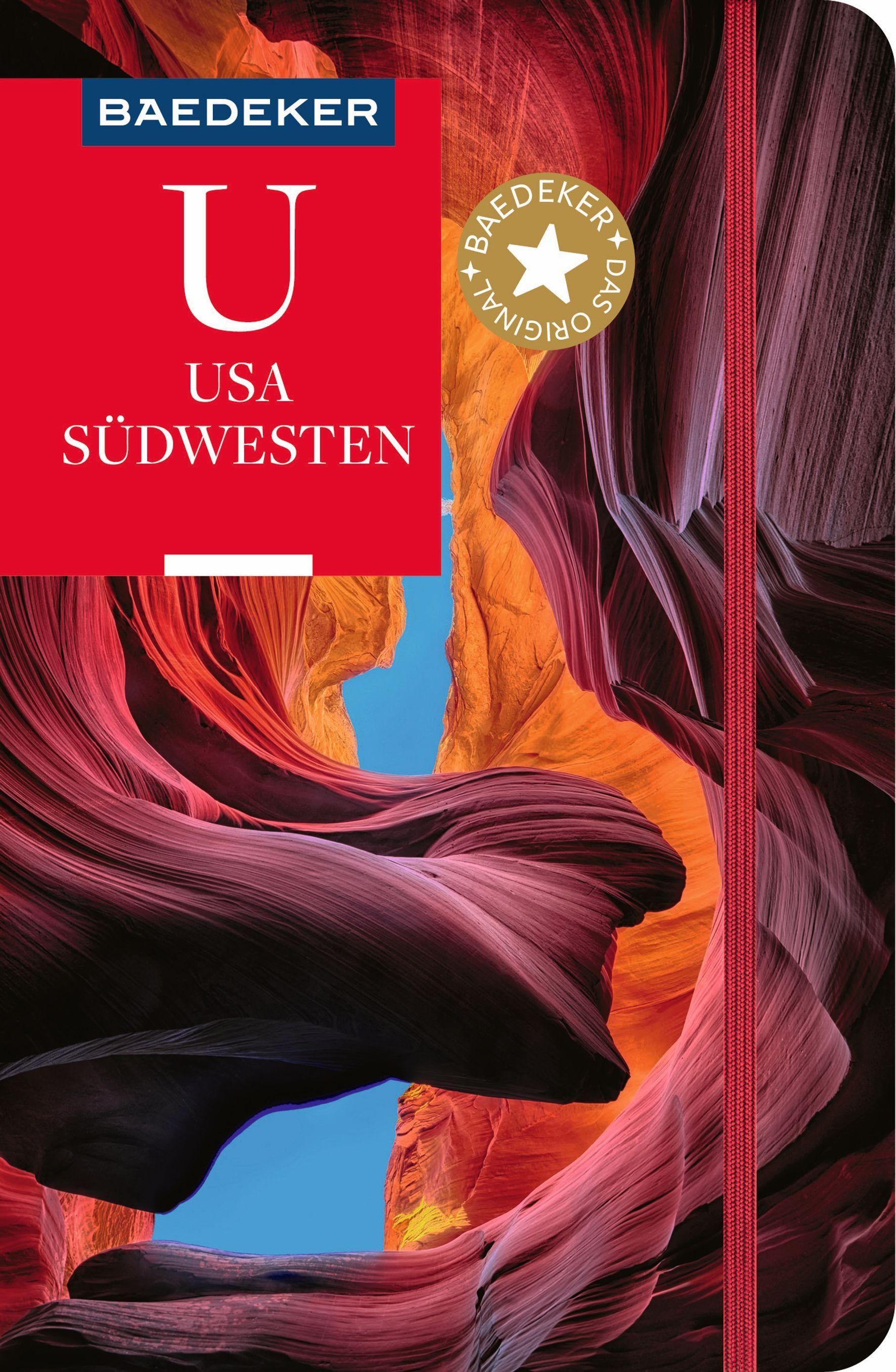 Vorderes Coverbild Baedeker Reiseführer USA Südwesten