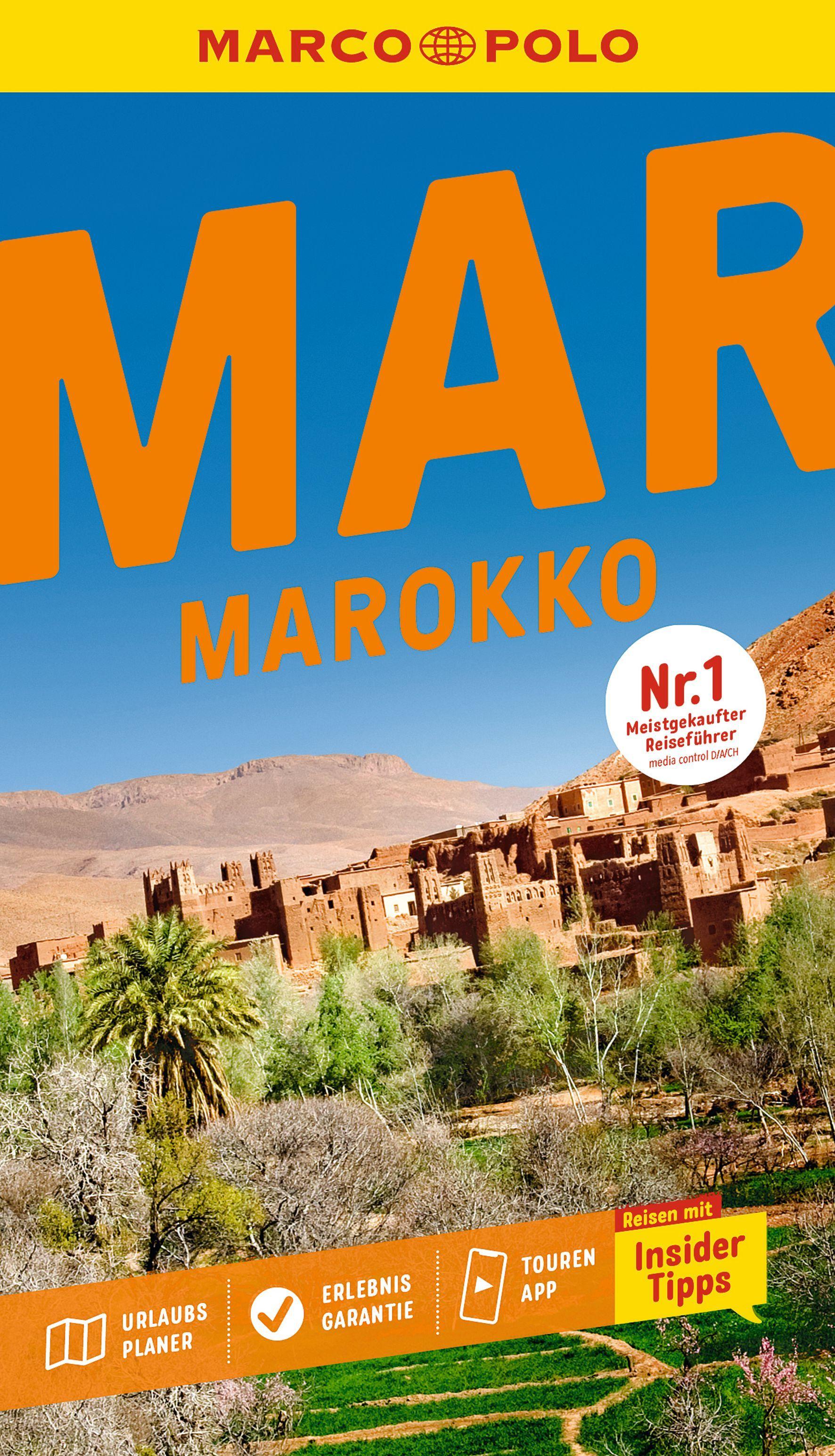 Vorderes Coverbild MARCO POLO Reiseführer Marokko