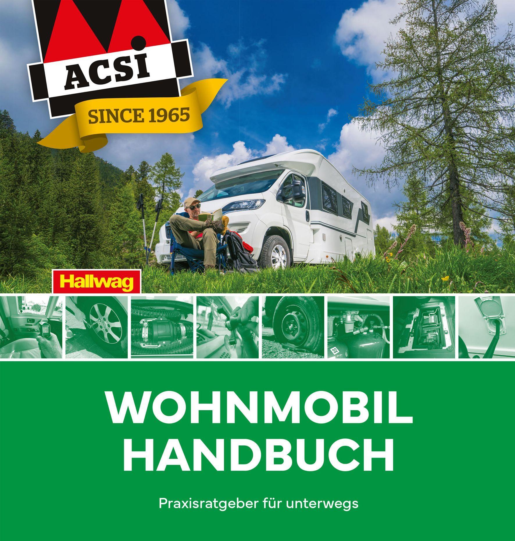 Vorderes Coverbild ACSI Wohnmobil-Handbuch