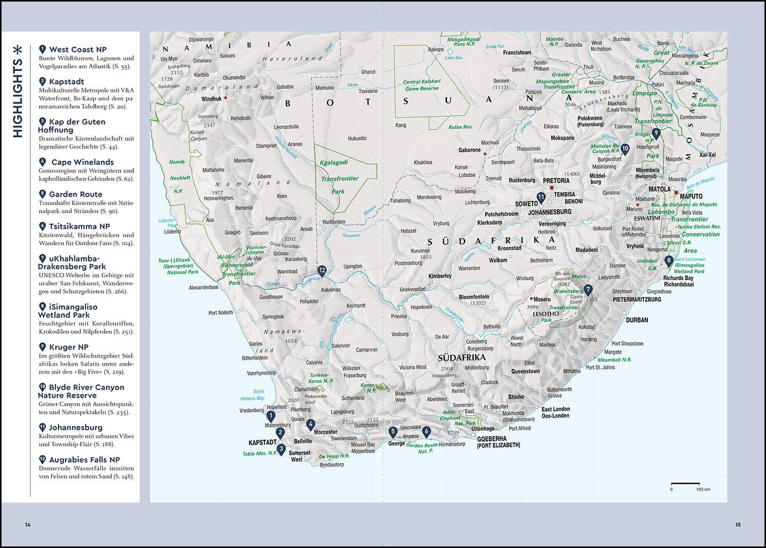 Beispielinhalt (Bild) KUNTH Unterwegs in Südafrika
