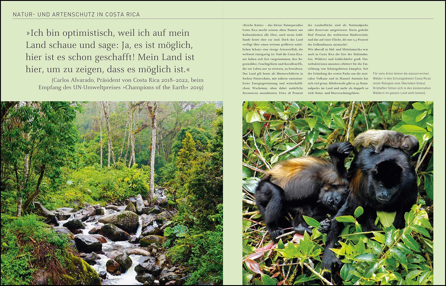 Beispielinhalt (Bild) KUNTH Costa Rica. Das Buch
