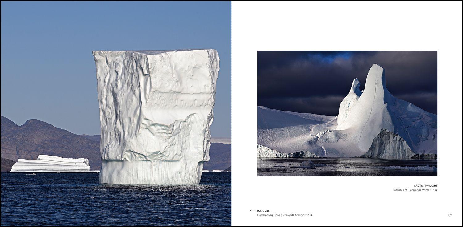 Beispielinhalt (Bild) KUNTH Bildband Vom Wesen des Eises
