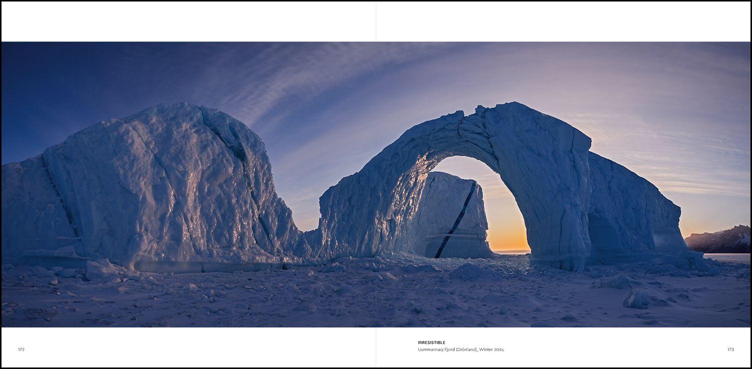 Beispielinhalt (Bild) KUNTH Bildband Vom Wesen des Eises