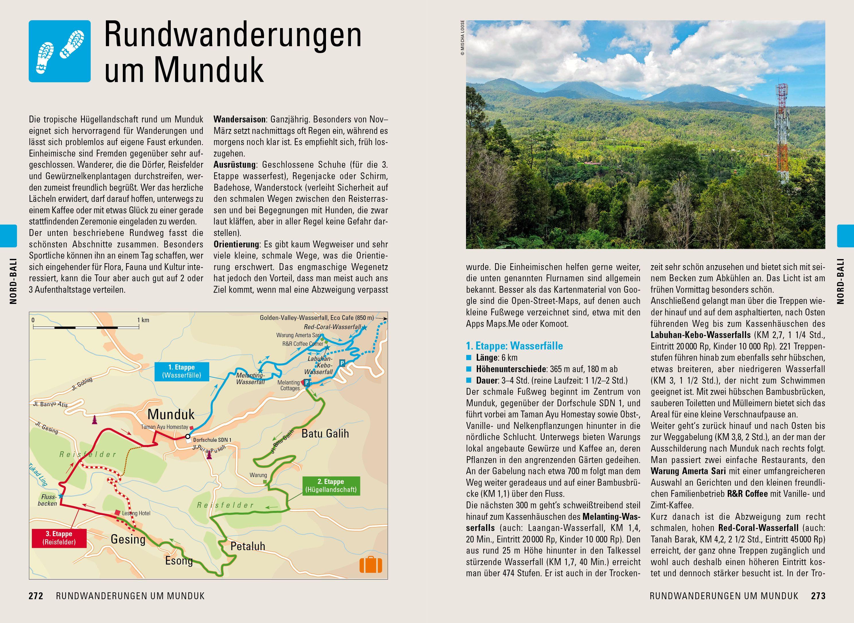 Beispielinhalt (Bild) Stefan Loose Reiseführer Bali, Lombok