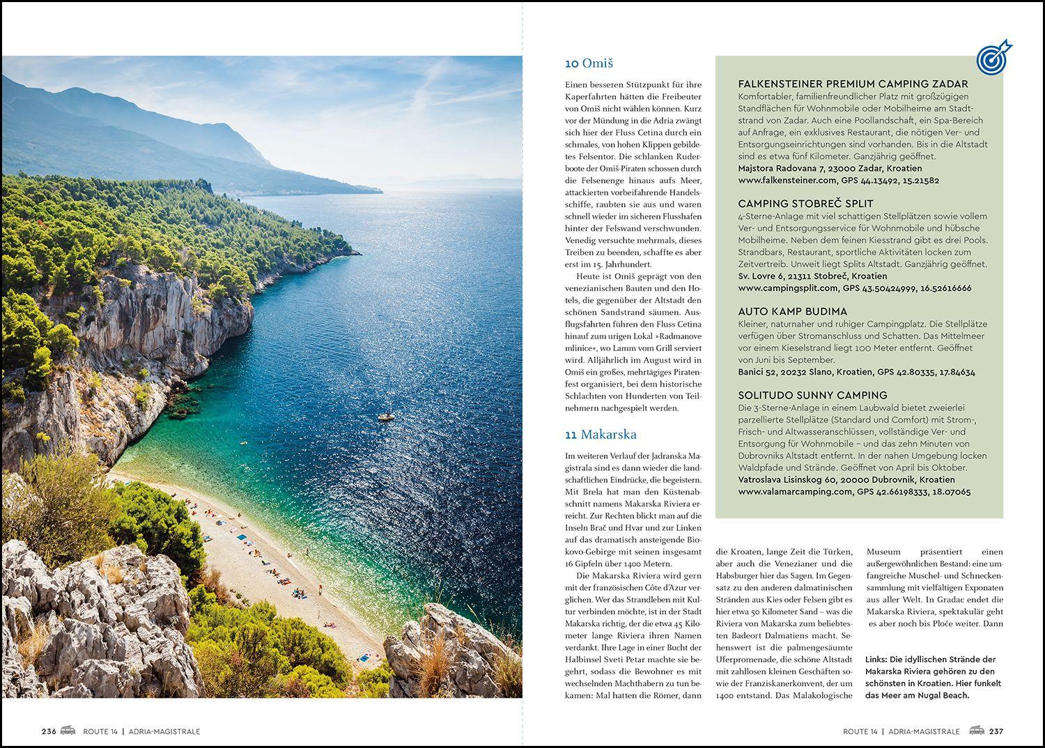 Beispielinhalt (Bild) KUNTH Mit dem Wohnmobil ans Mittelmeer