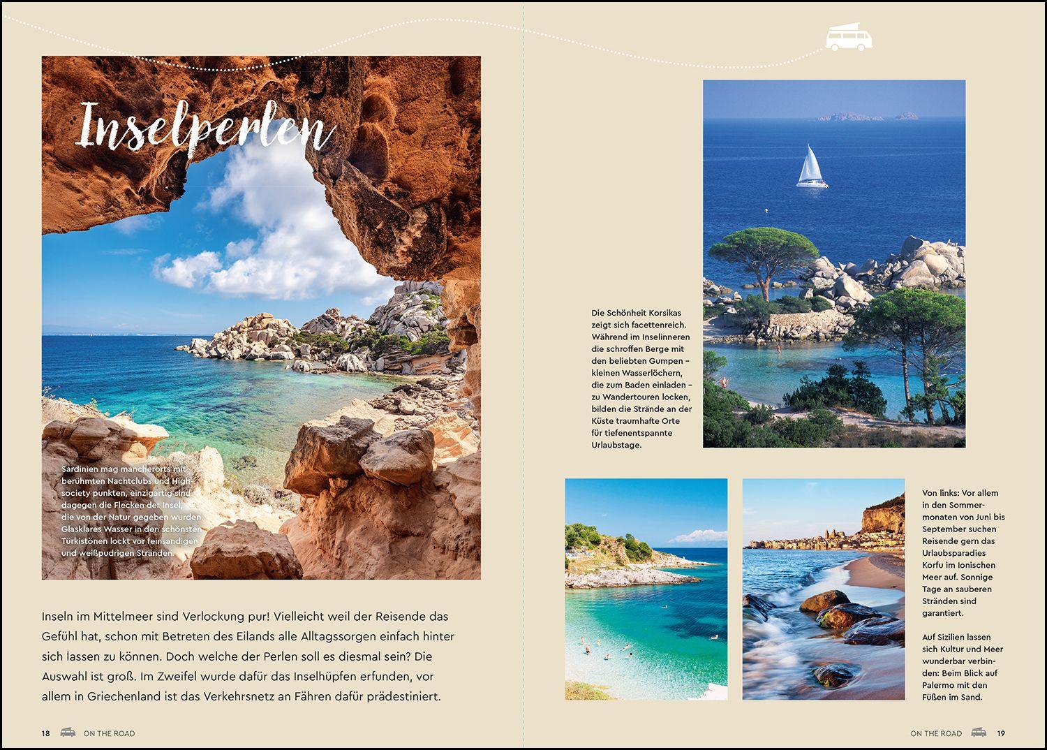 Beispielinhalt (Bild) KUNTH Mit dem Wohnmobil ans Mittelmeer