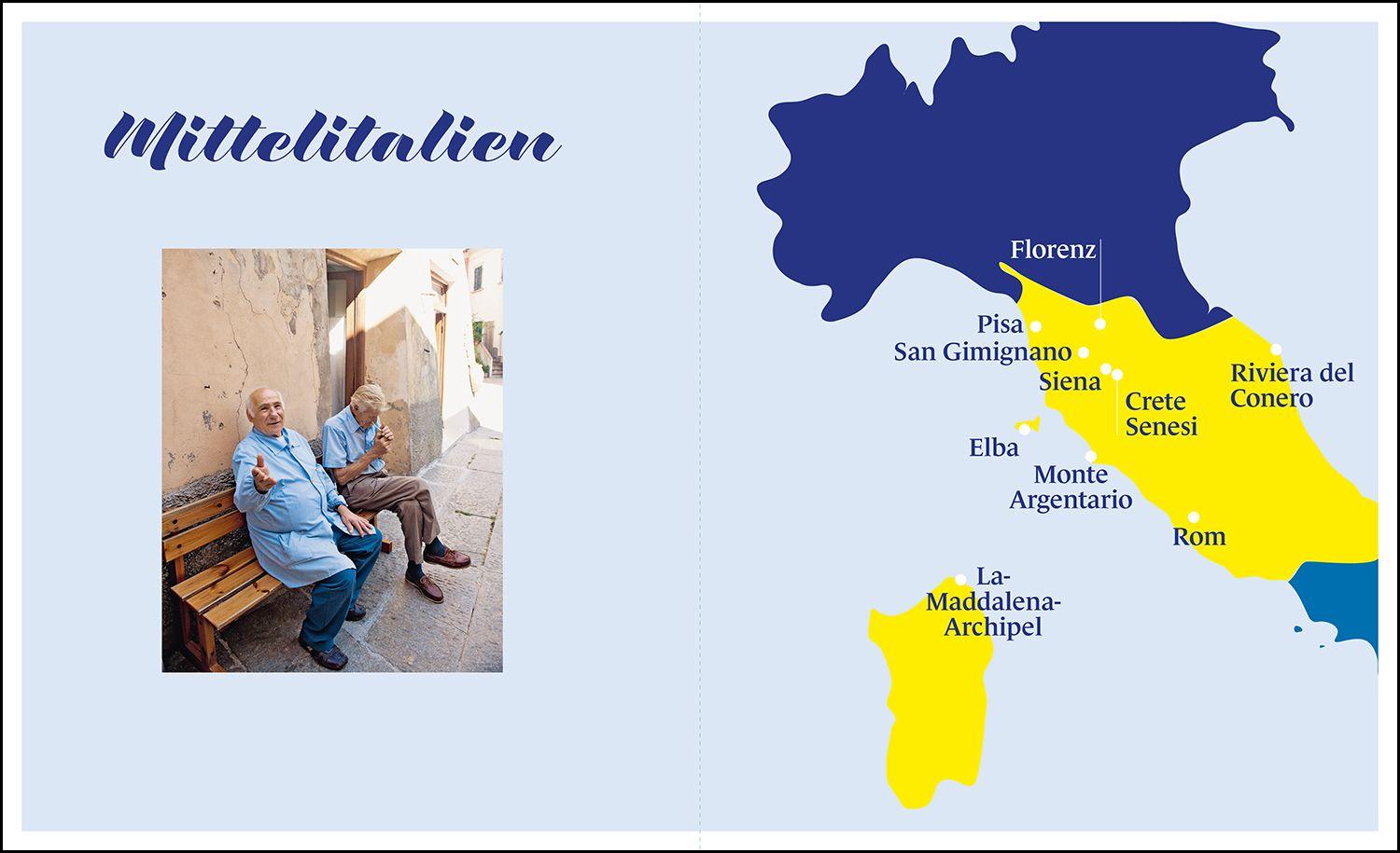 Beispielinhalt (Bild) KUNTH Ciao Italien