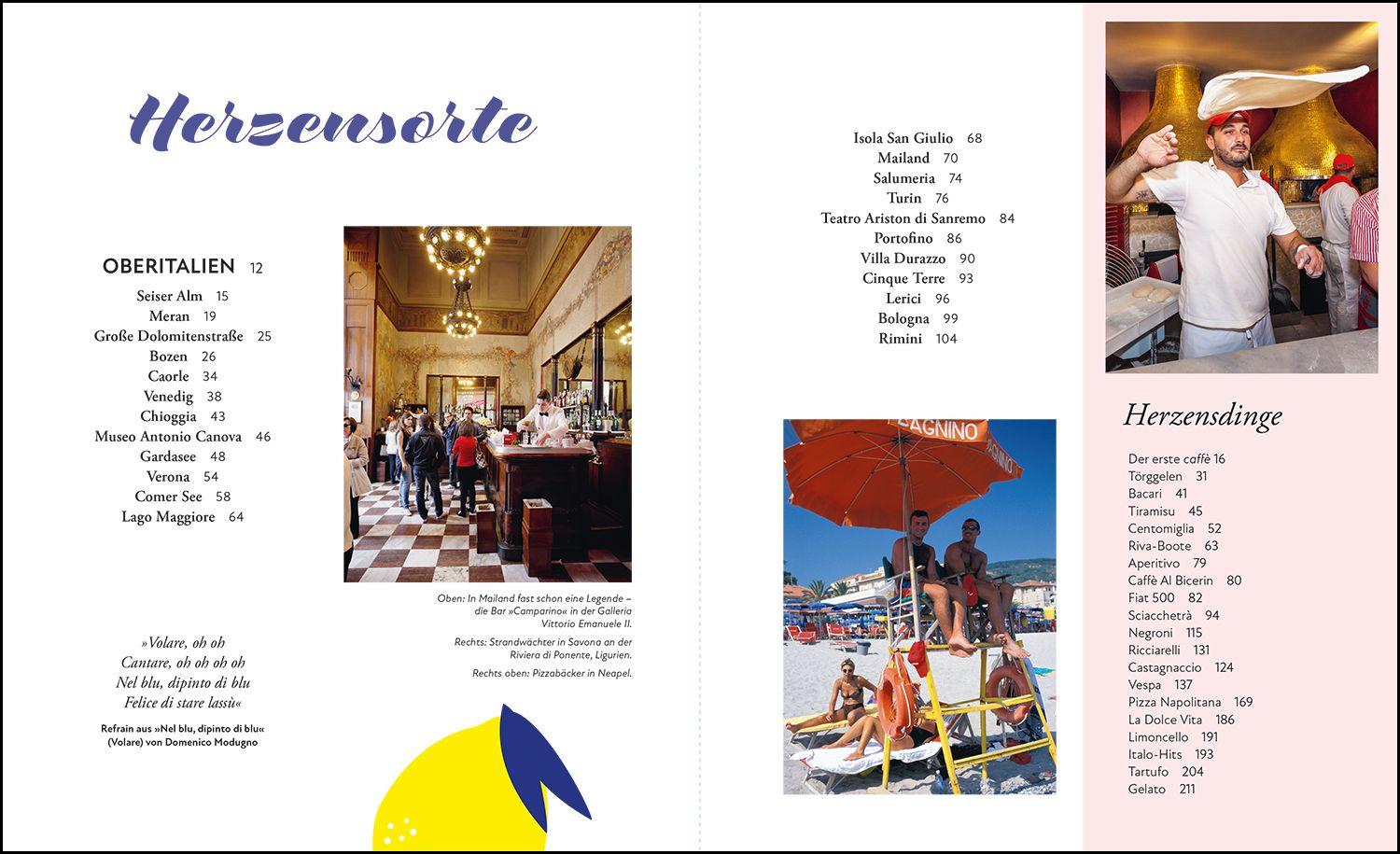 Beispielinhalt (Bild) KUNTH Ciao Italien