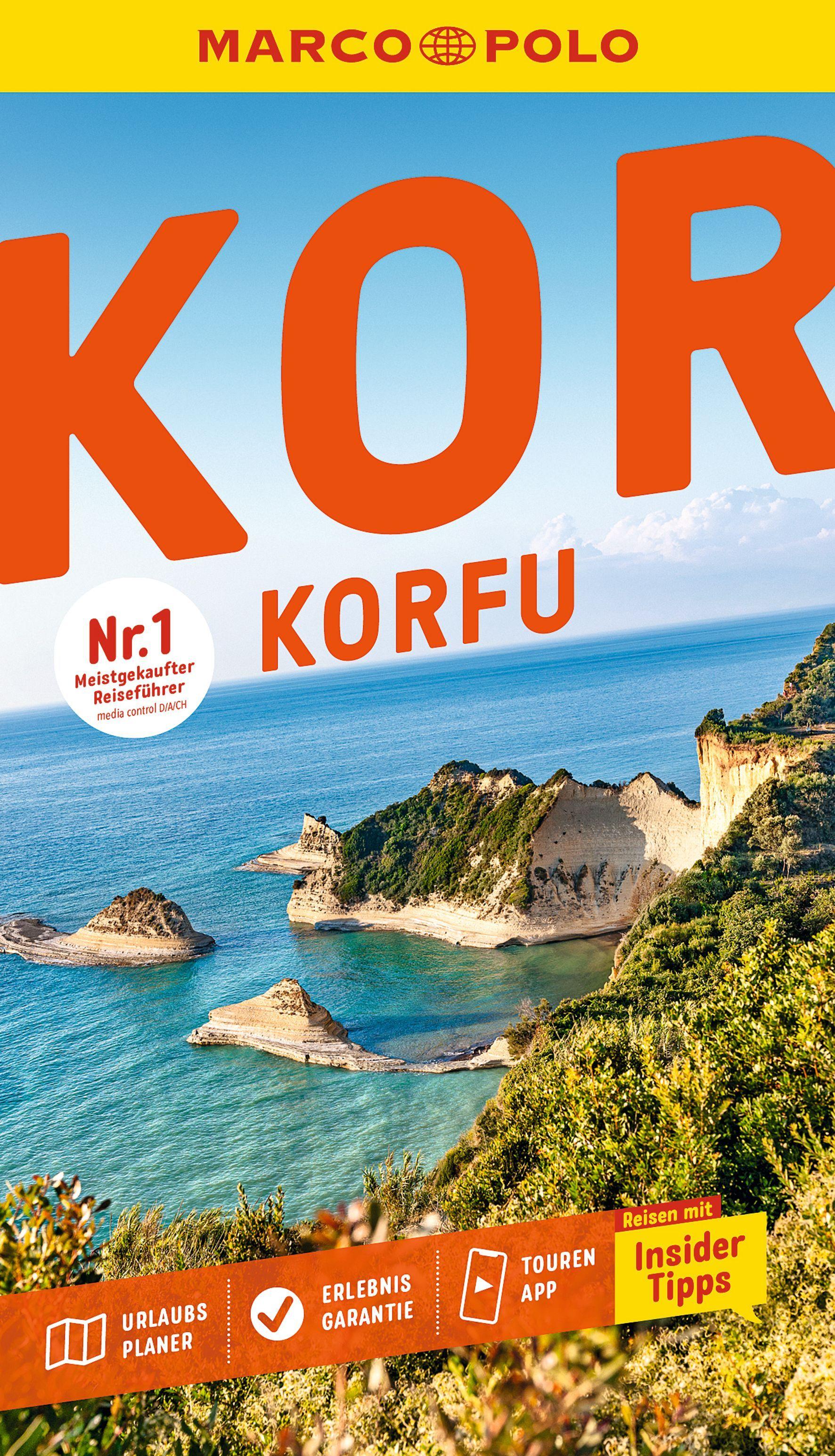 Vorderes Coverbild MARCO POLO Reiseführer Korfu