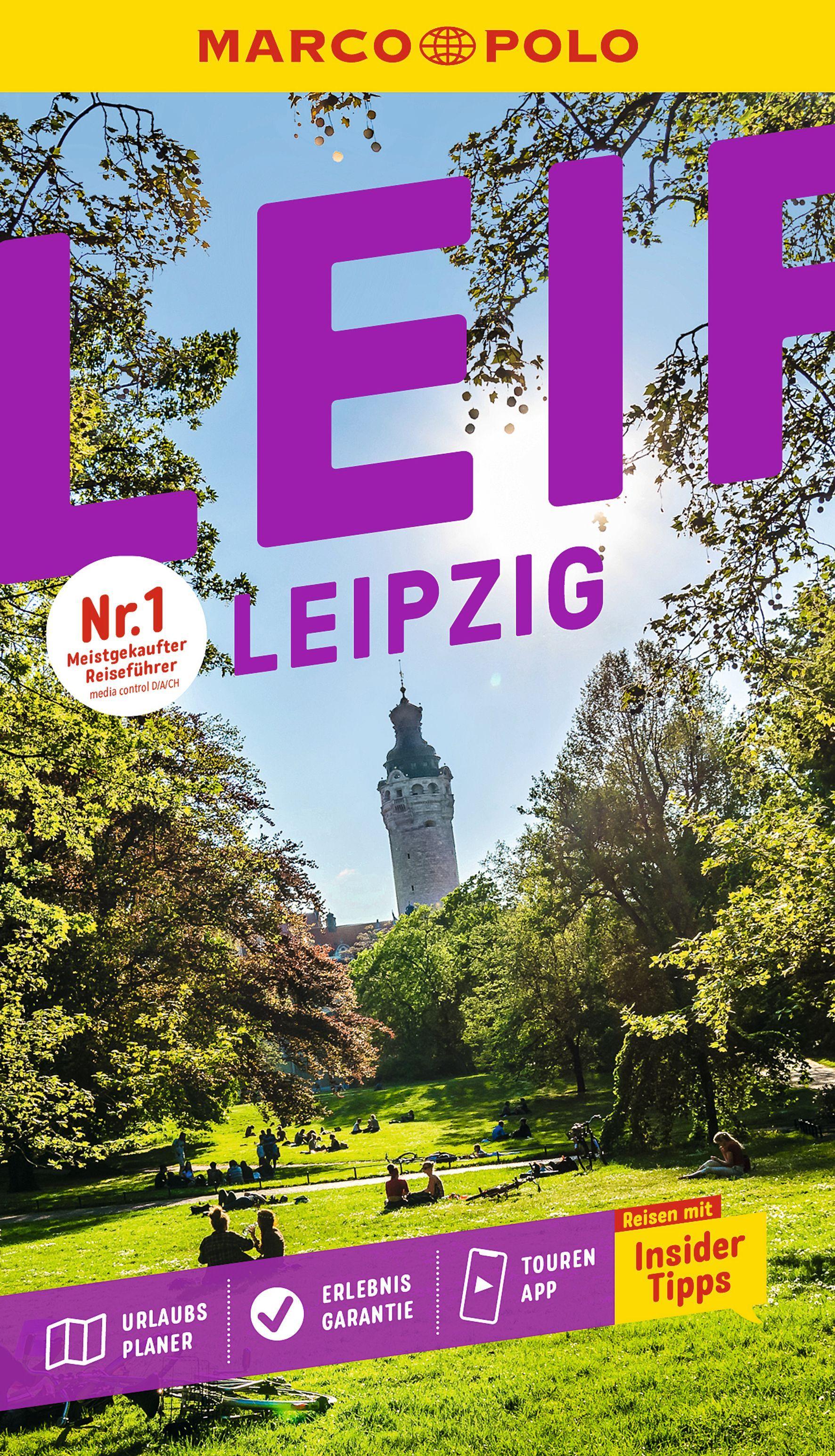 Vorderes Coverbild MARCO POLO Reiseführer Leipzig