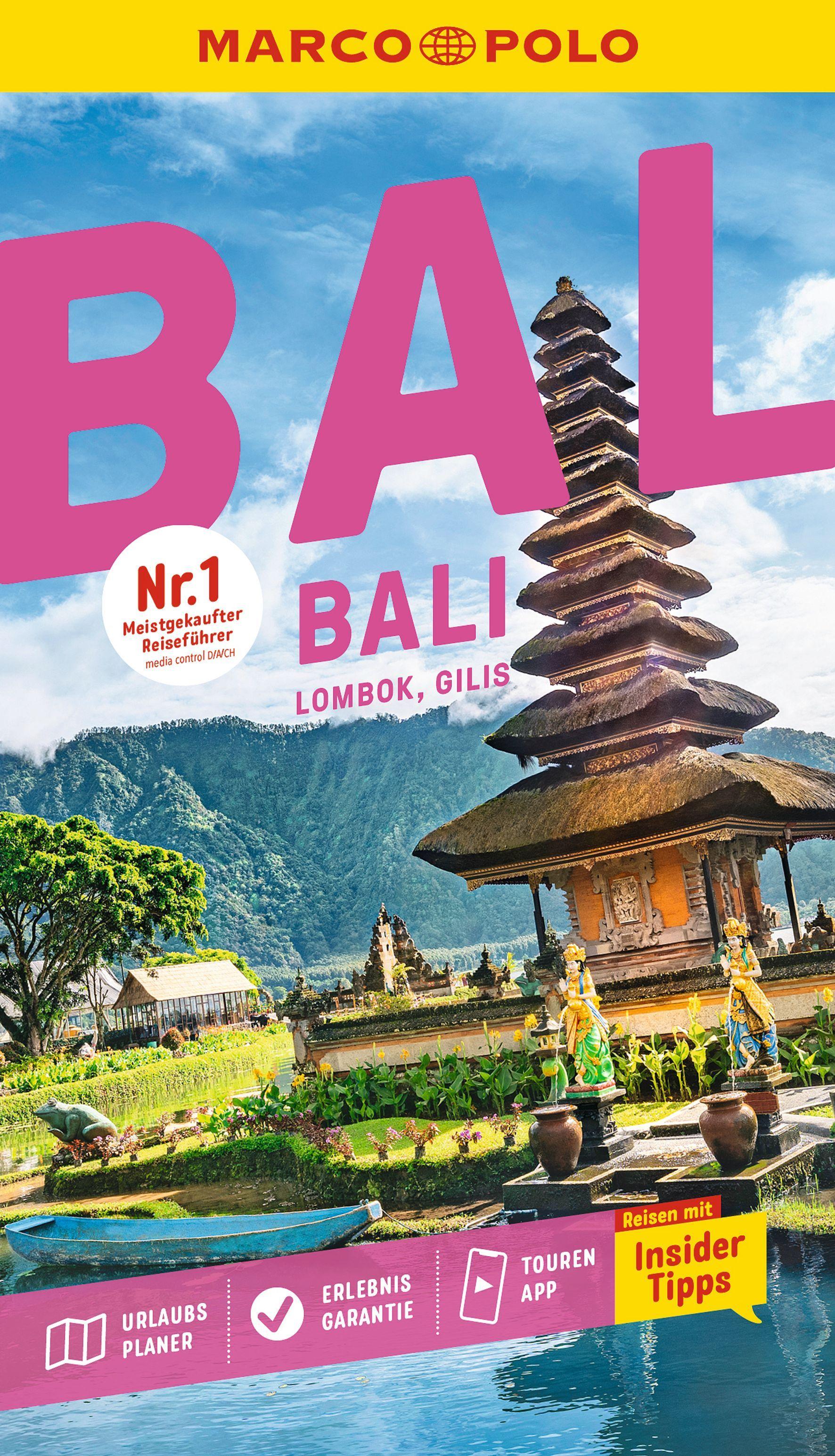 Vorderes Coverbild MARCO POLO Reiseführer Bali, Lombok, Gilis