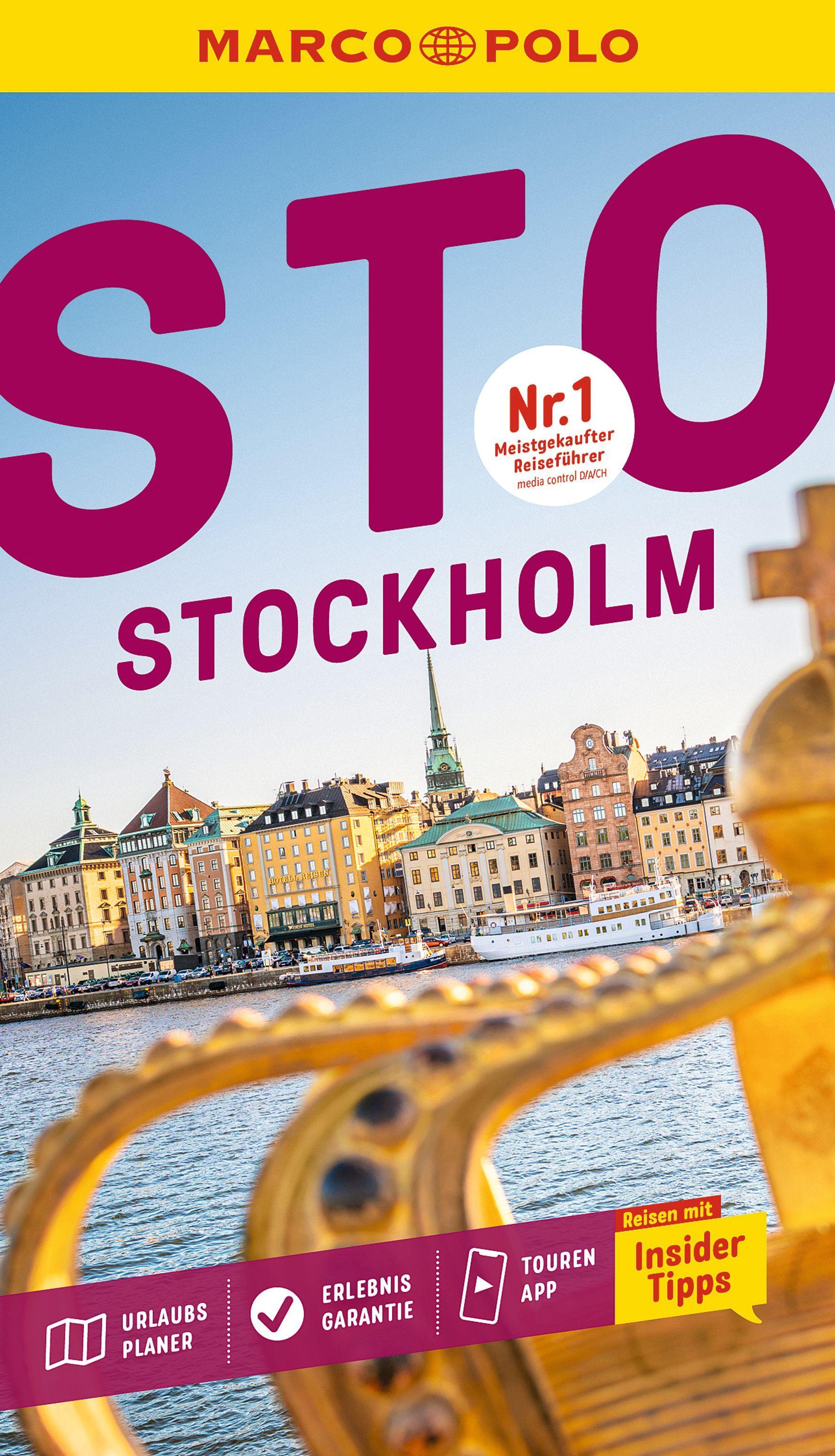 Vorderes Coverbild MARCO POLO Reiseführer Stockholm
